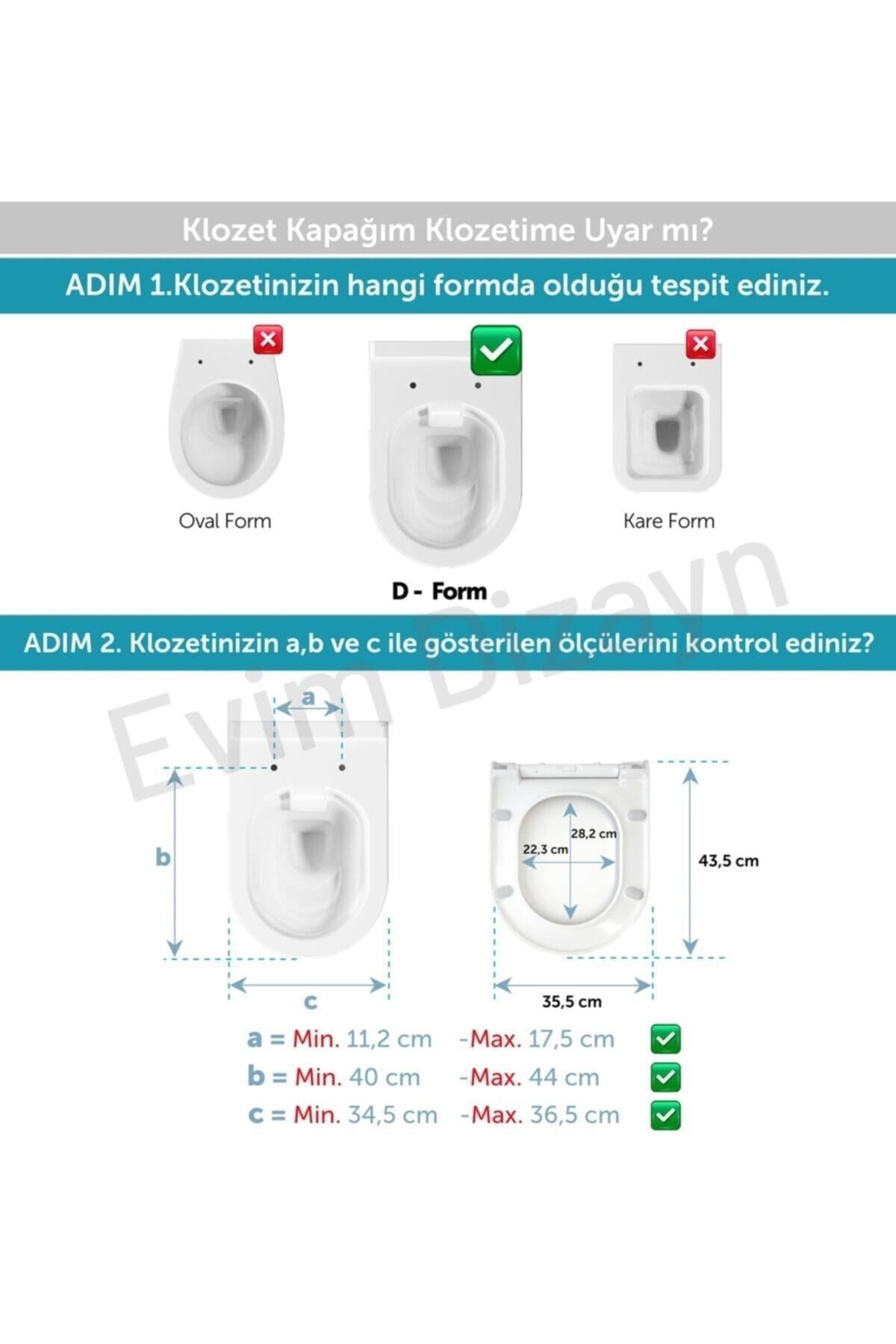Thin Beyaz Yavaş Kapanan Klozet Kapağı – Duroplast - Yavaş Kapanan | 90.99.50.23