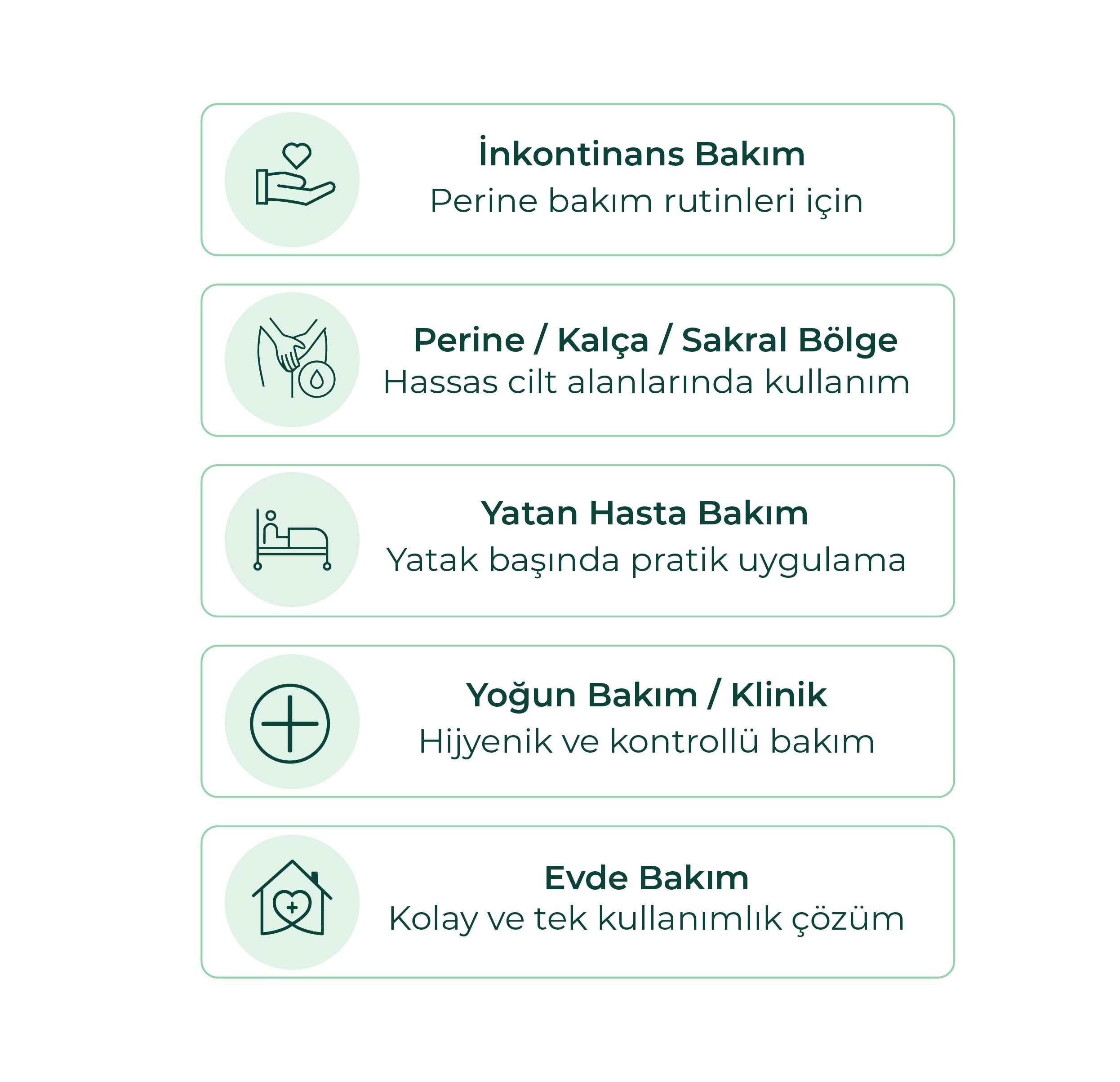 Bariyer Kremli Perine Bölgesi Temizleme Pedi/mendili 50'li - 5 Adet