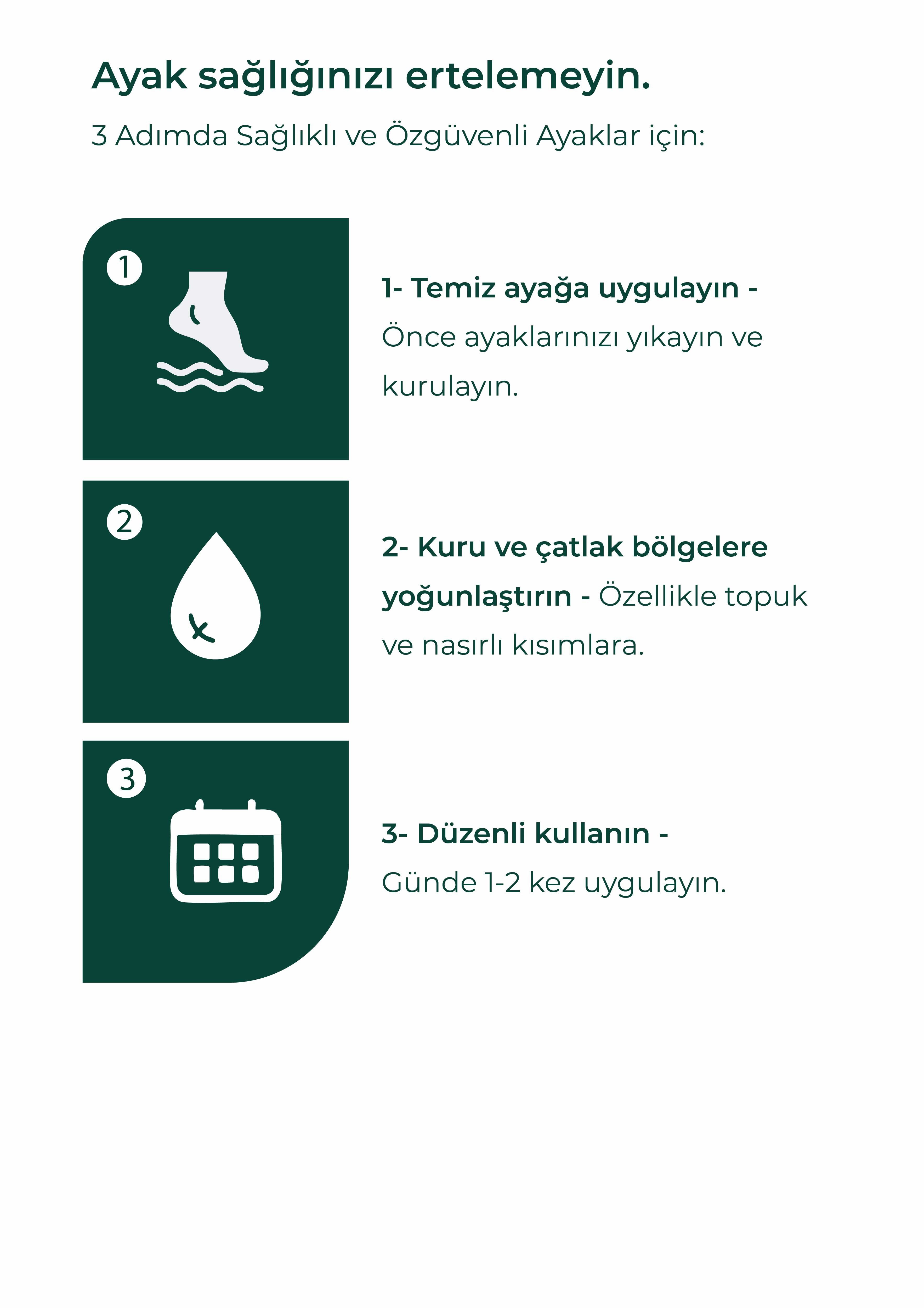 MED-COVER Ayak Bakım Kremi x 3 adet– Uyumlu & Hassas Ciltlere Özel (%10 Üre, Shea Butter, Beeswax)