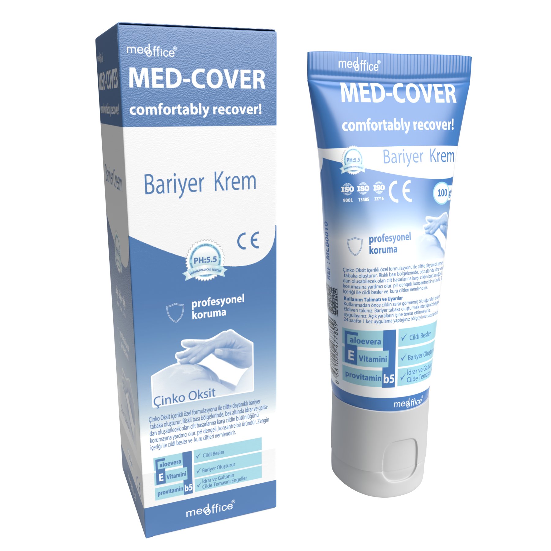 Med-cover Bariyer krem 100 gr