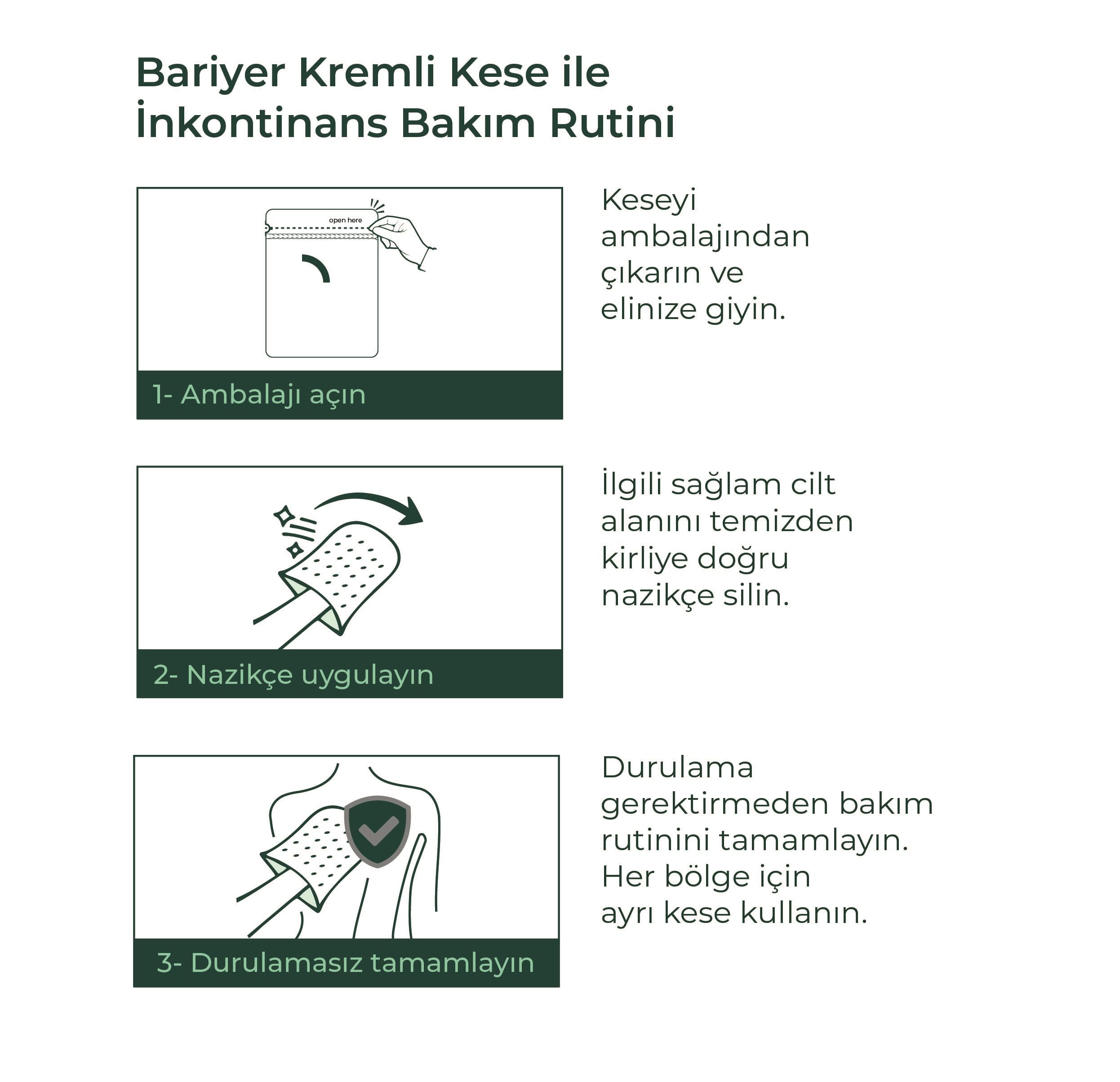 Med-Cover Bariyer Kremli Kese 10'lu x 5 adet