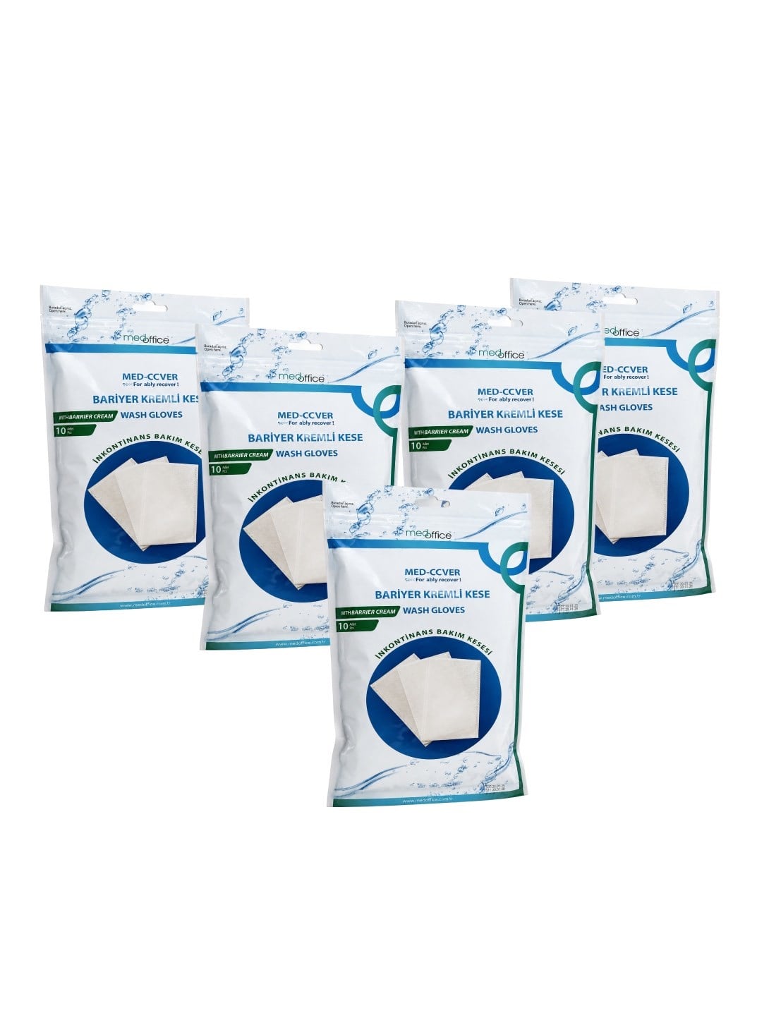 Med-Cover Bariyer Kremli Kese 10'lu x 5 adet