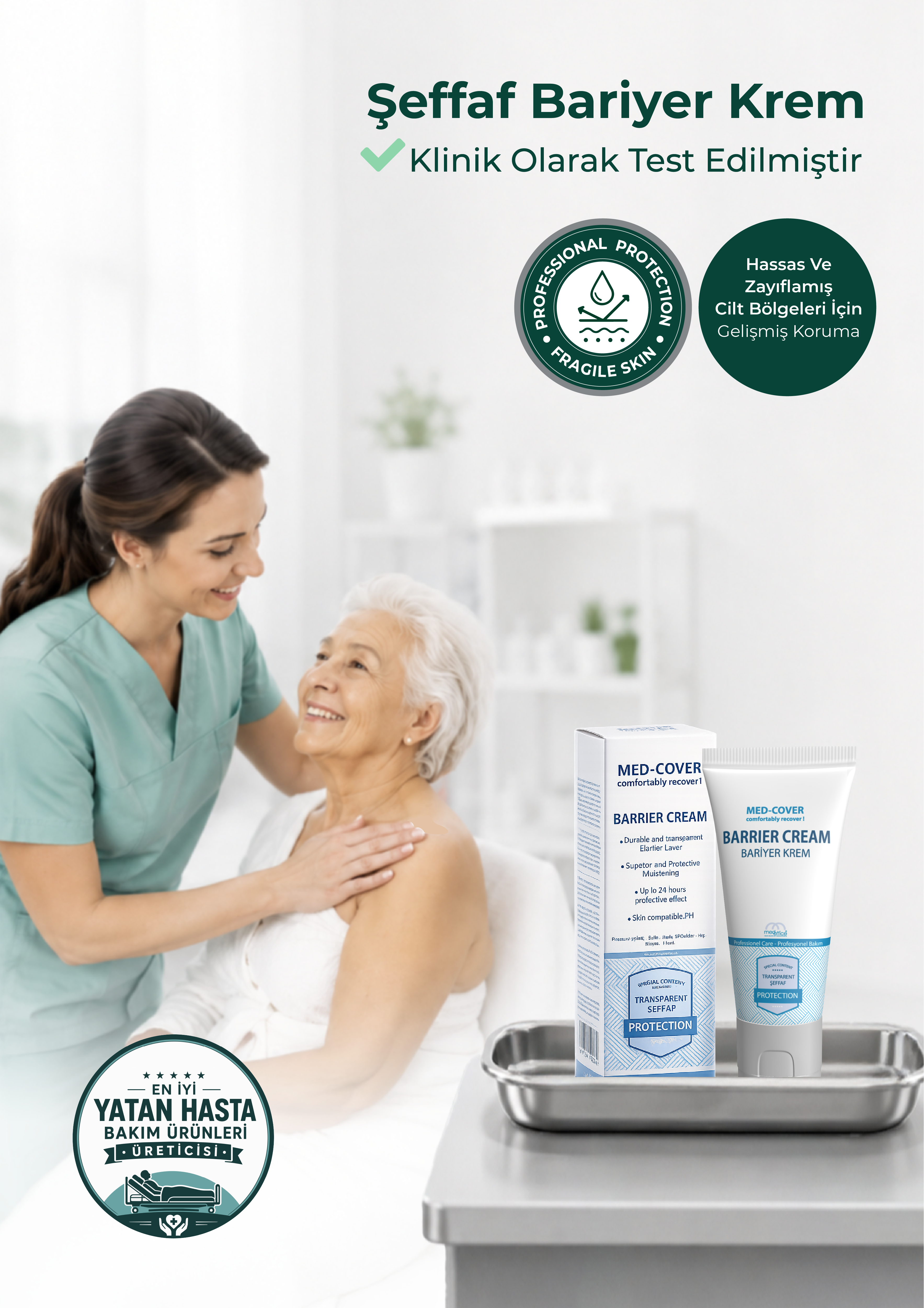 MedCover Bariyer Krem 120 gr x 2 adet