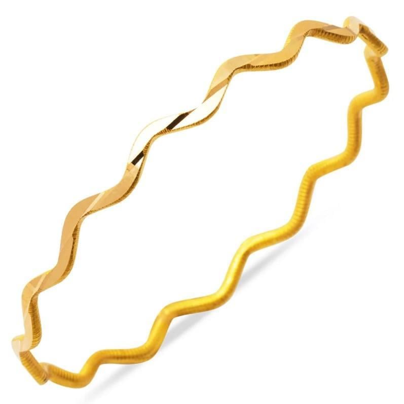 10 GR ZİGZAG AJDA BİLEZİK 22 AYAR