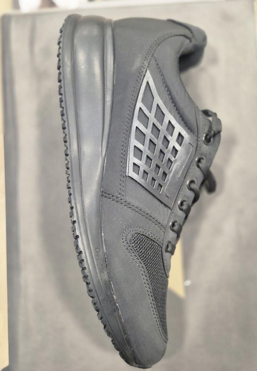 Siyah File Detaylı Sneaker