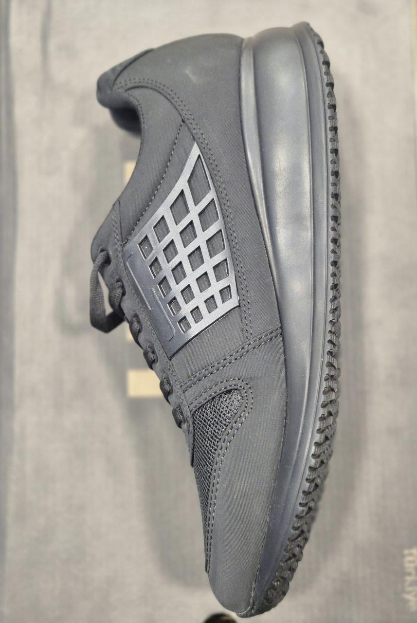 Siyah File Detaylı Sneaker