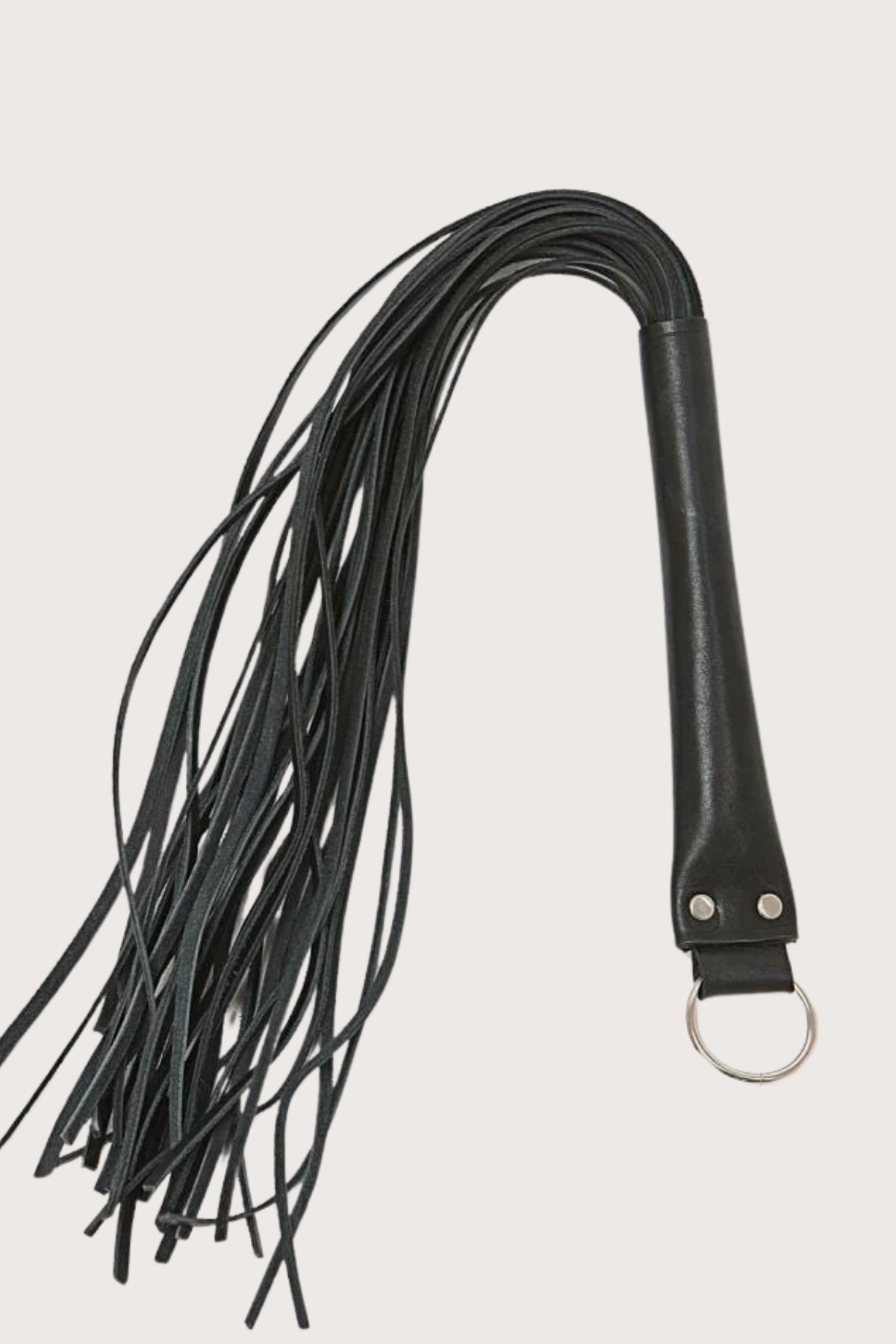 Aria's Closet Deri Fantezi Harness Siyah Kırbaç