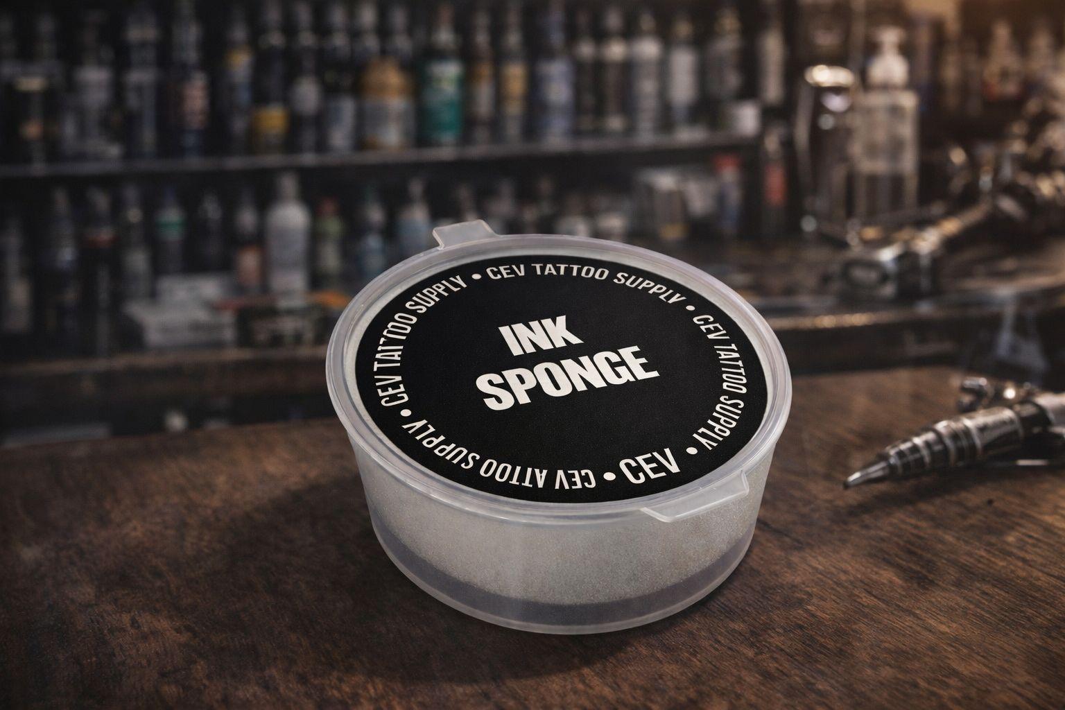 Cev Ink Sponge İğne Temizleme Süngeri (10 Adet)