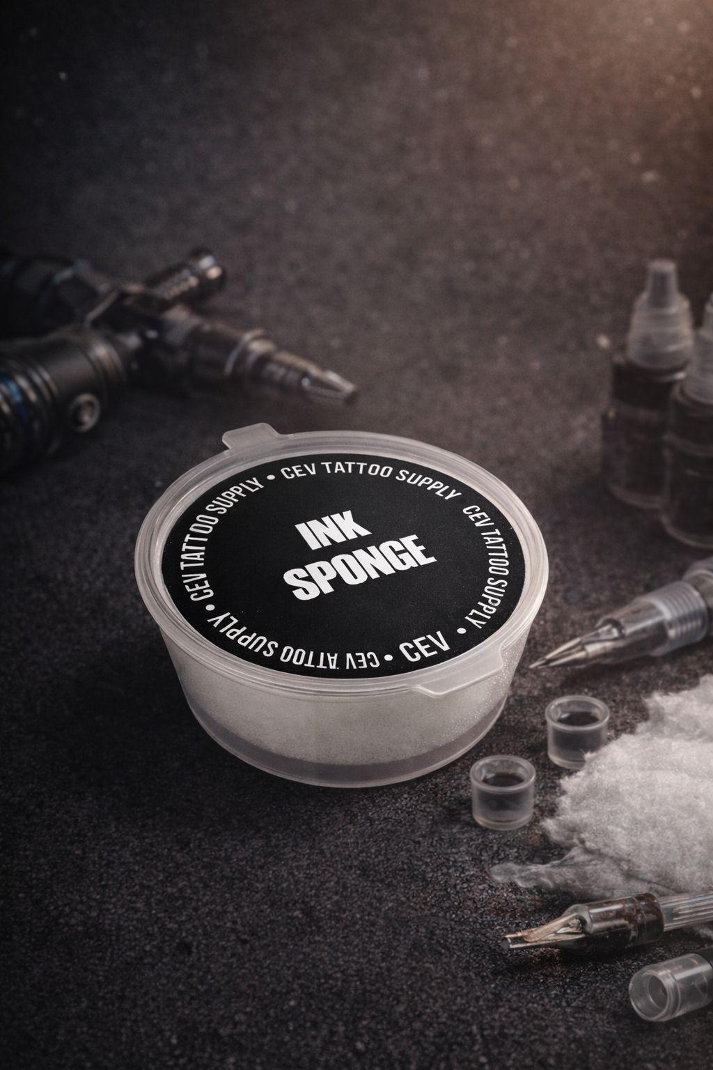 Cev Ink Sponge İğne Temizleme Süngeri (10 Adet)