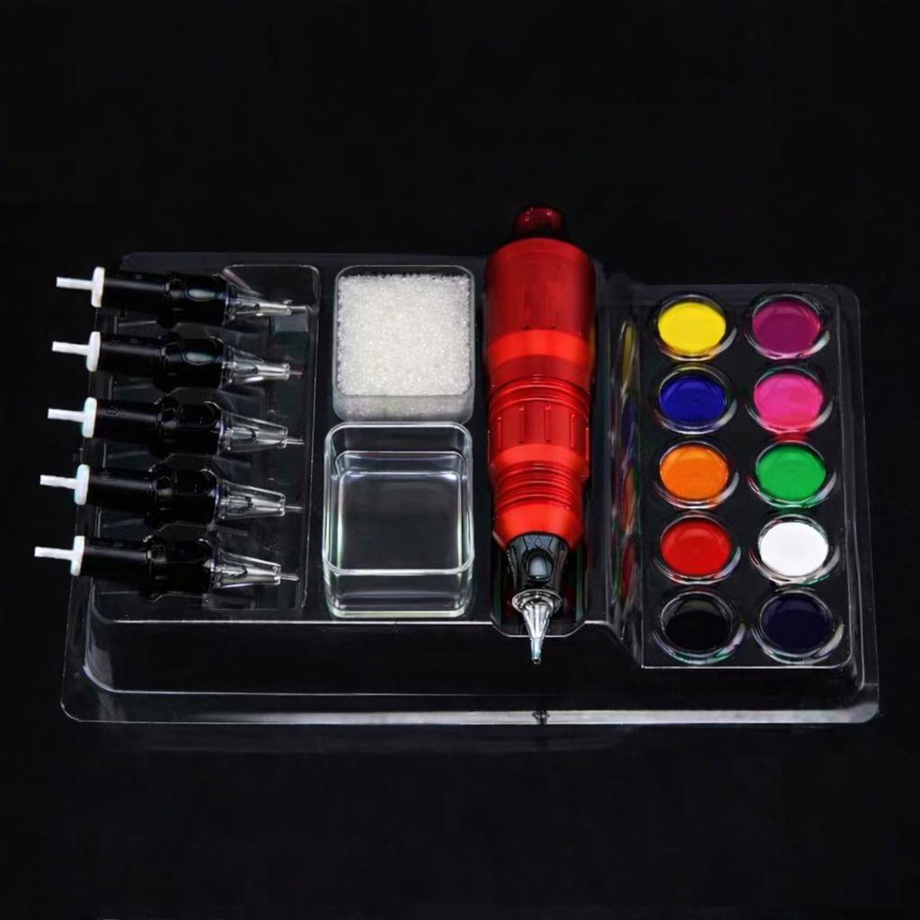 Cev Tattoo Supply Dövme Boya Pota Organizer Cev Ink Tray (20'Li Steril Paket)