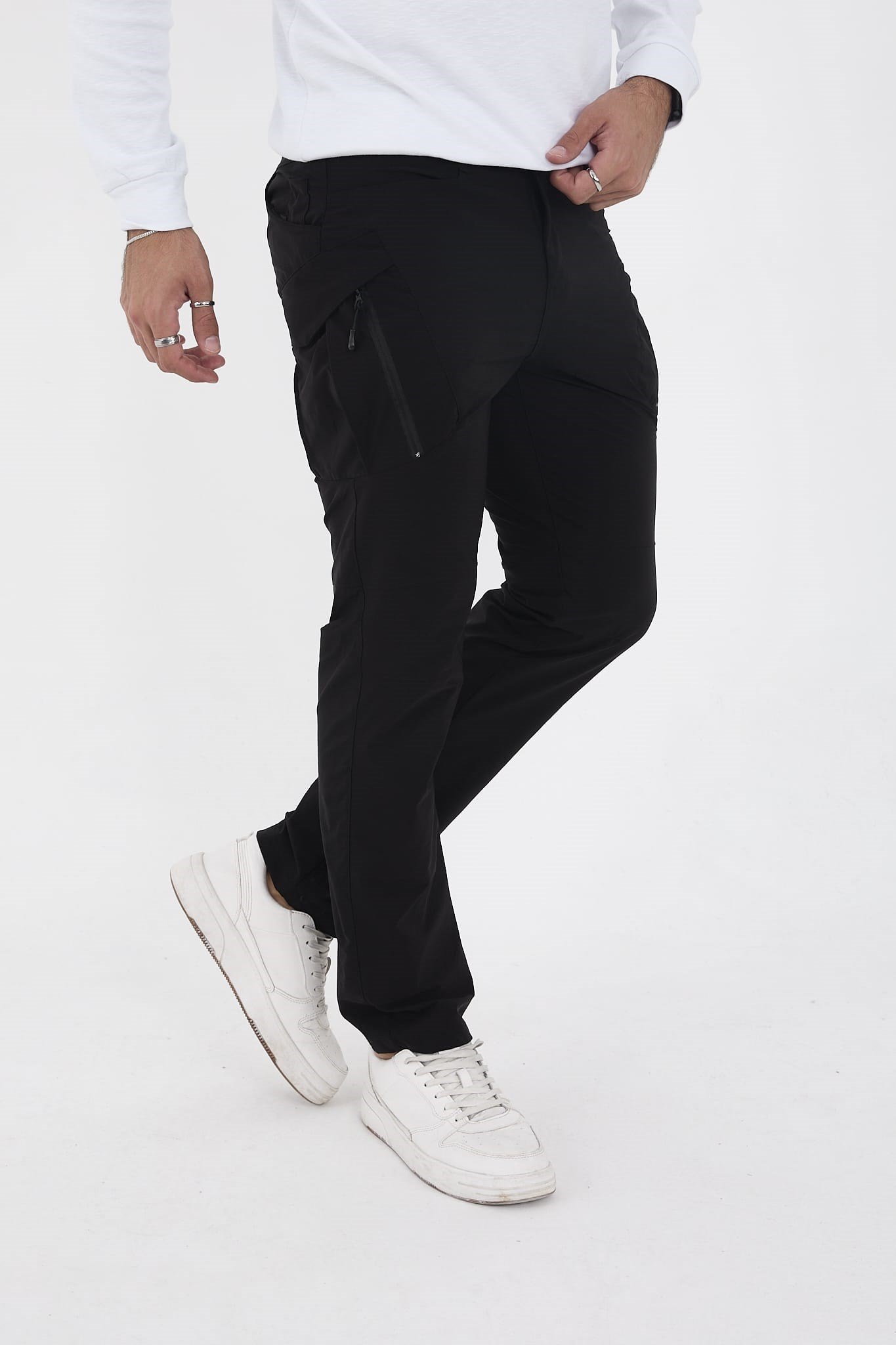 Defense31 Tactical Su İtici Terletmez Likralı Mevsimlik Pantolon - Siyah