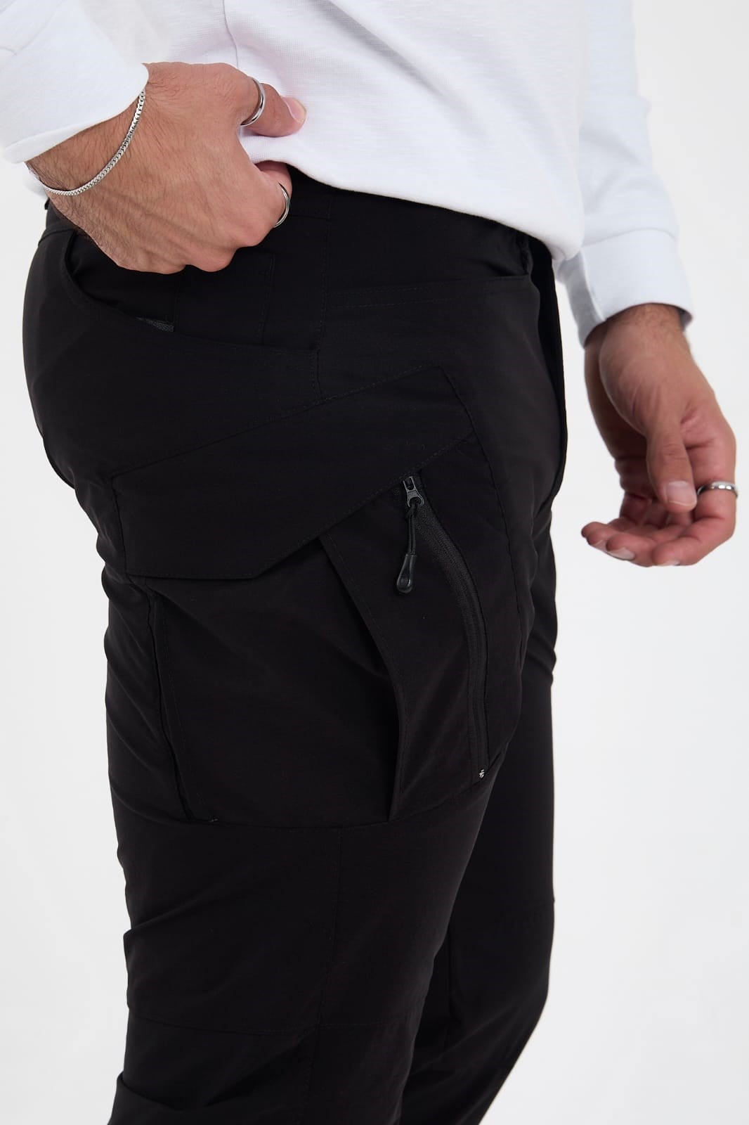 Defense31 Tactical Su İtici Terletmez Likralı Mevsimlik Pantolon - Siyah