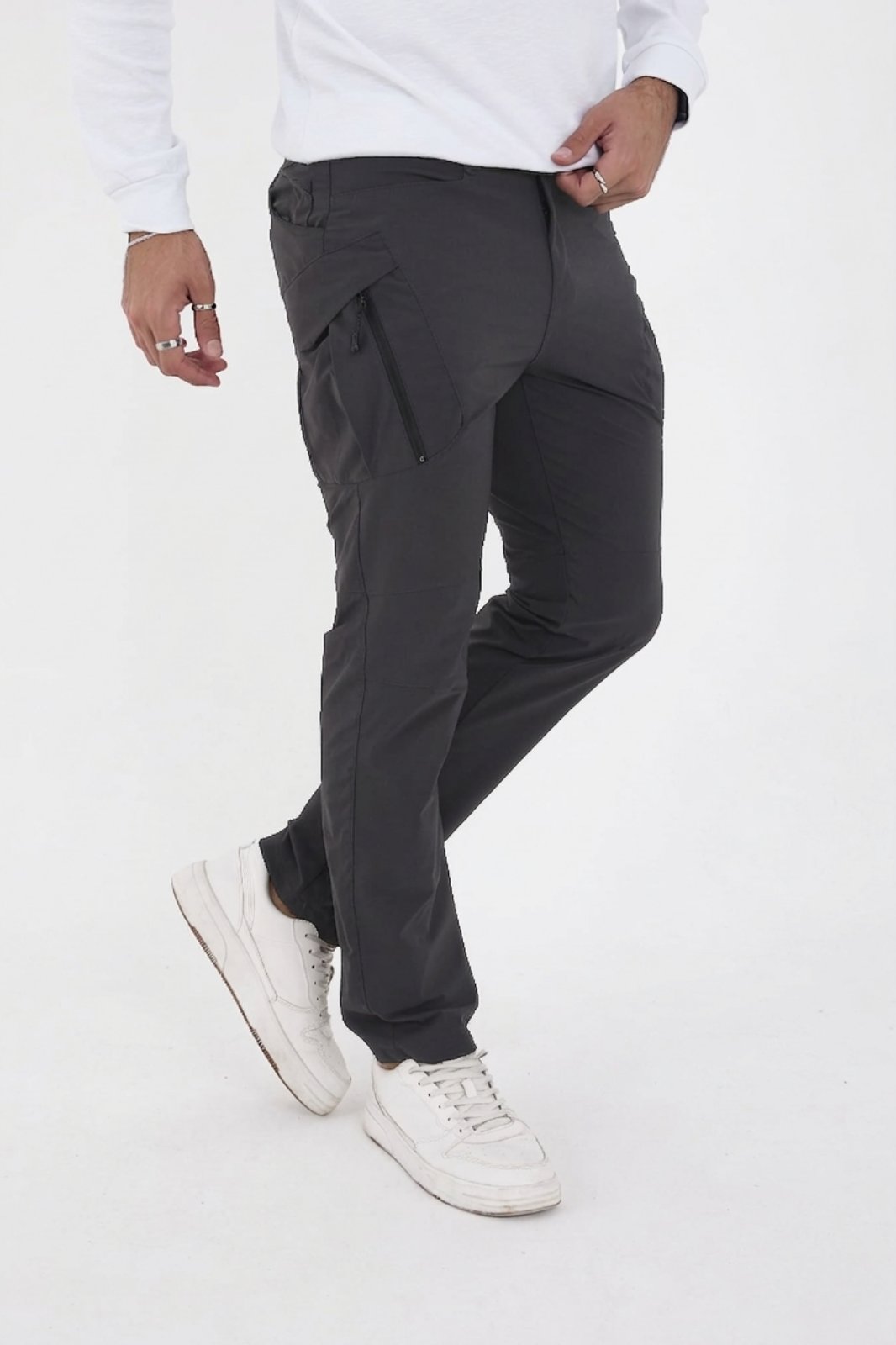 Defense31 Tactical Su İtici Terletmez Likralı Mevsimlik Pantolon - Antrasit Gri