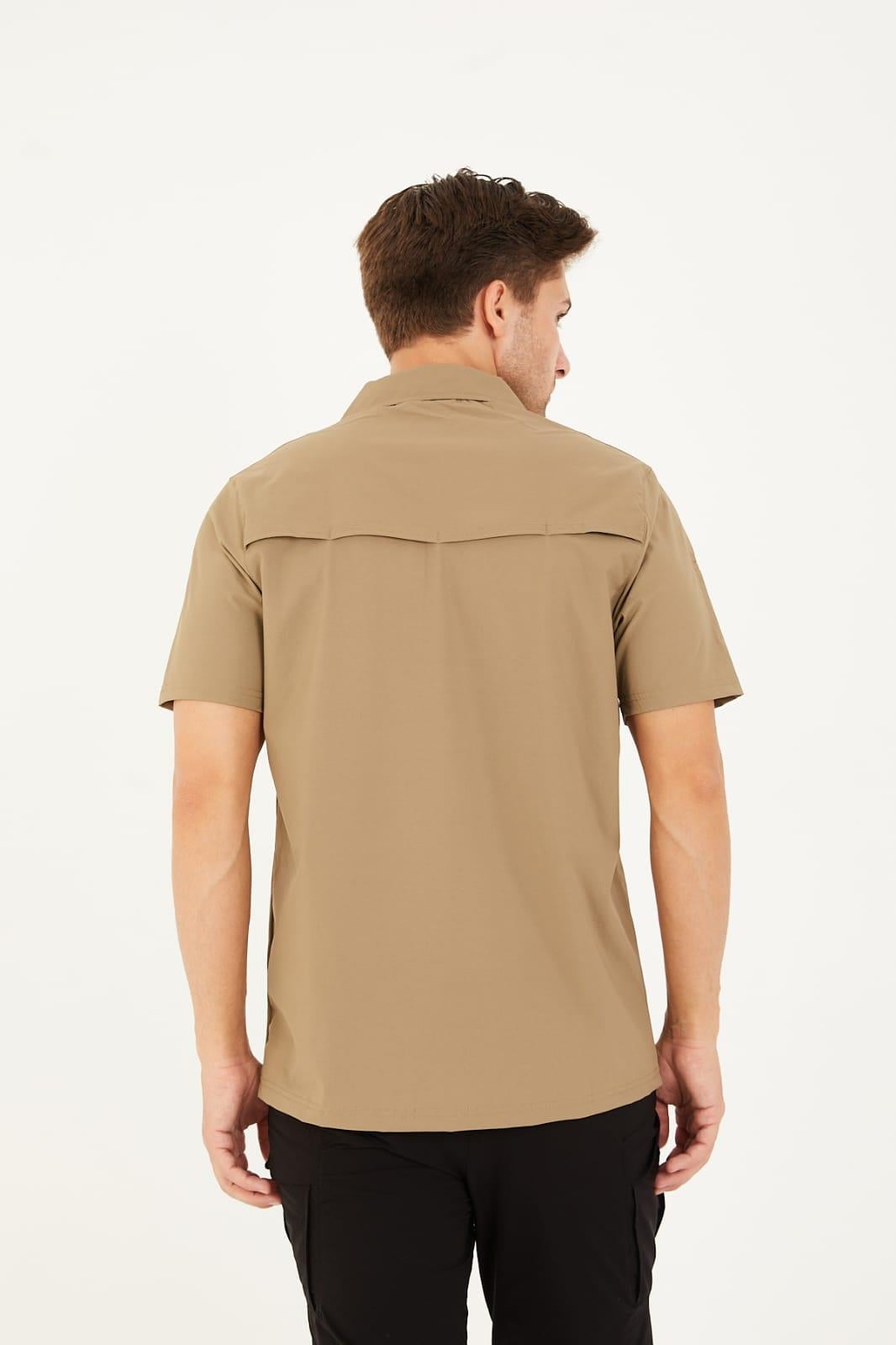 Tactical Premium Suya ve Yırtılmaya Dayanıklı Bej T-Shirt 