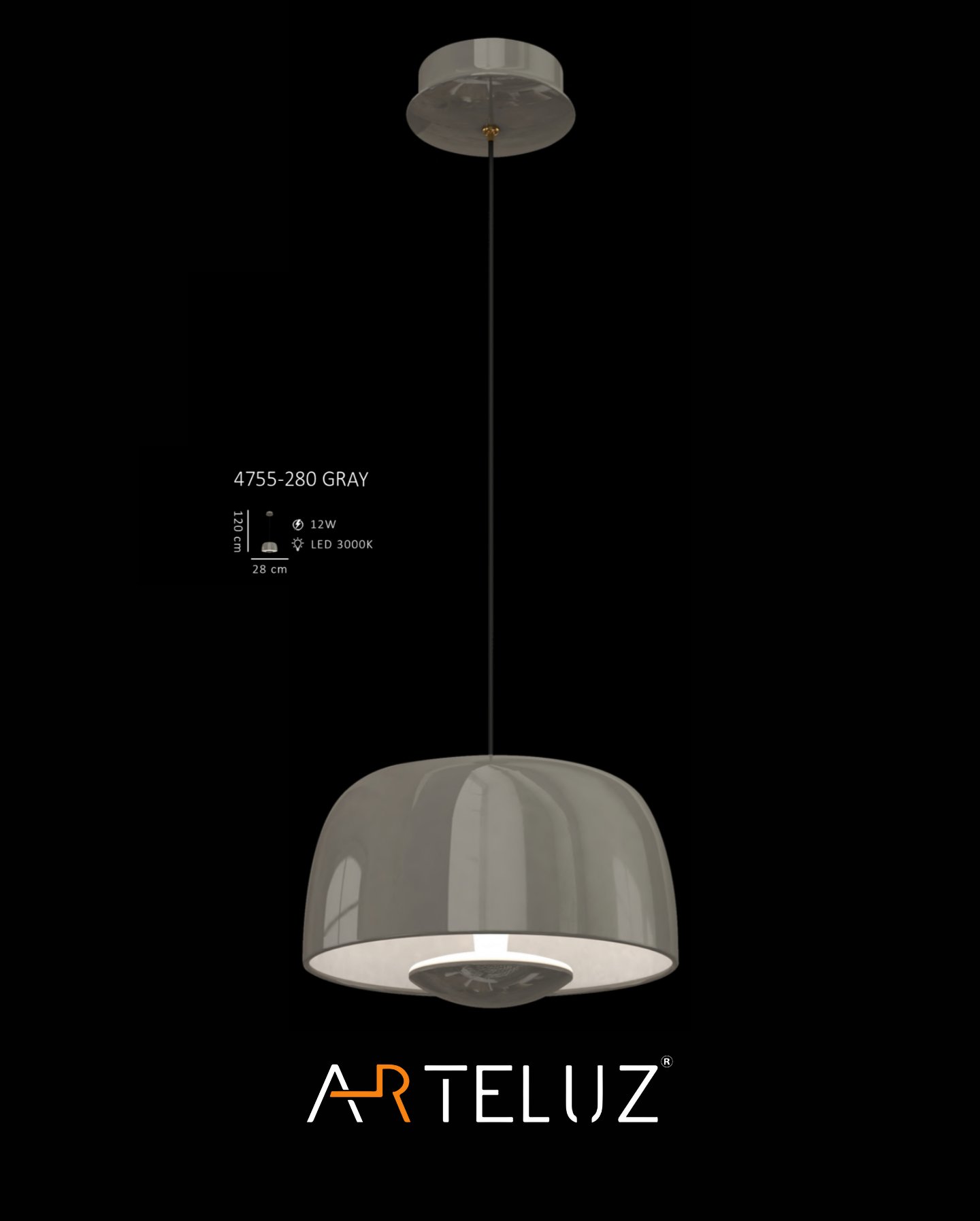 FANUS MODEL GRAY TEKLI SARKIT (28 CM)