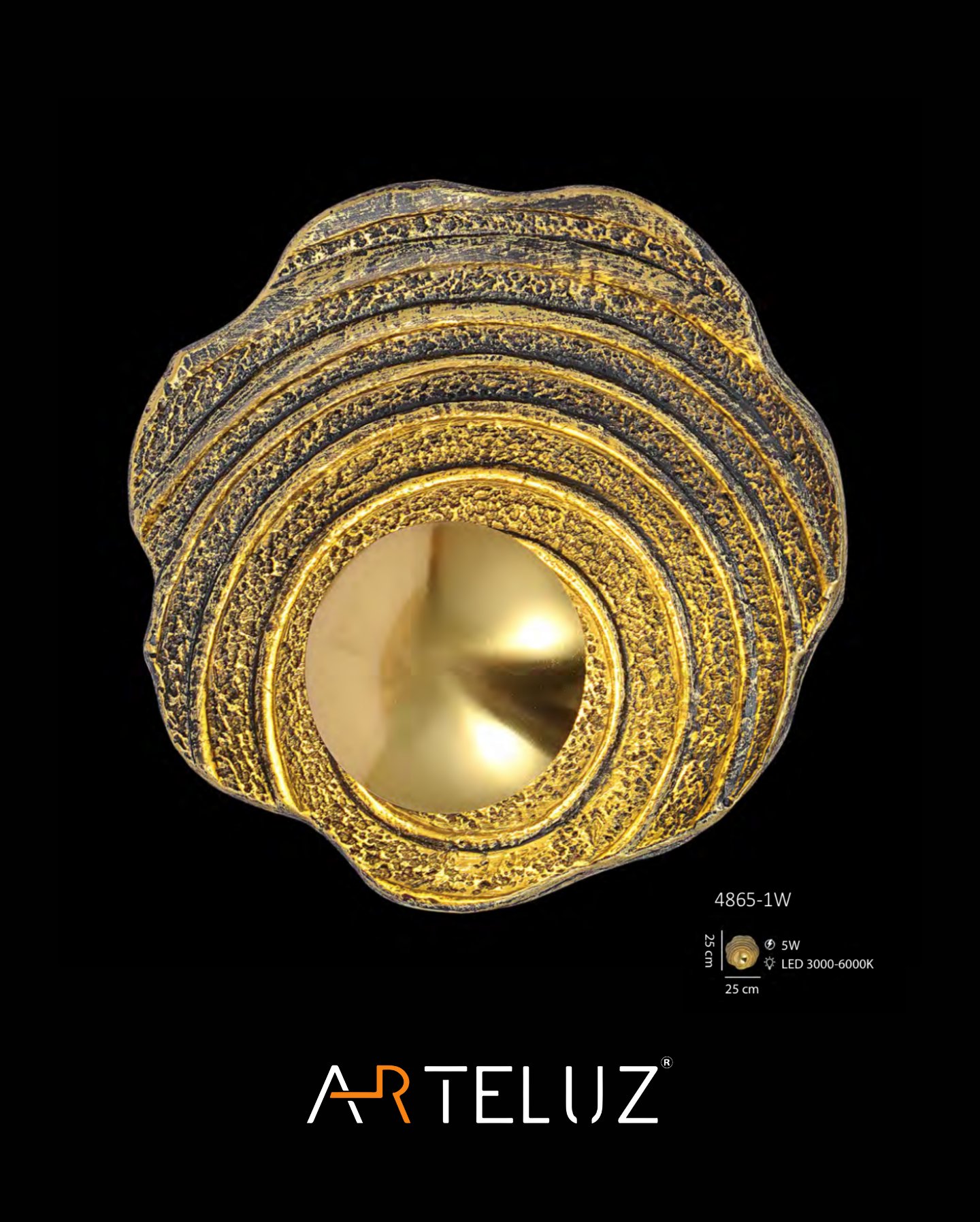 GOLD SAND MODEL APLİK (25 CM)
