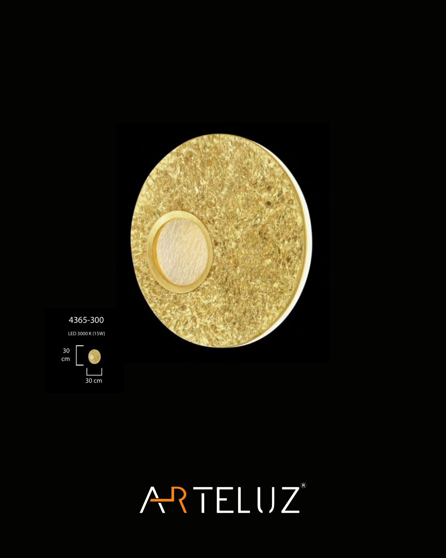 GOLD TIGER AVİZE (30 CM)