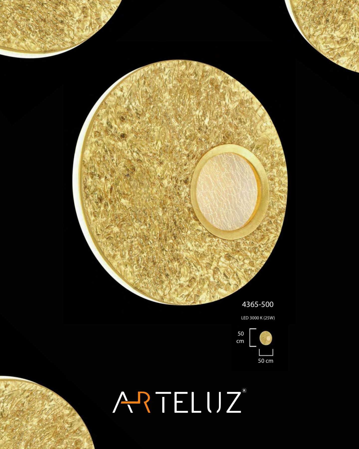 GOLD TIGER AVİZE (50 CM)