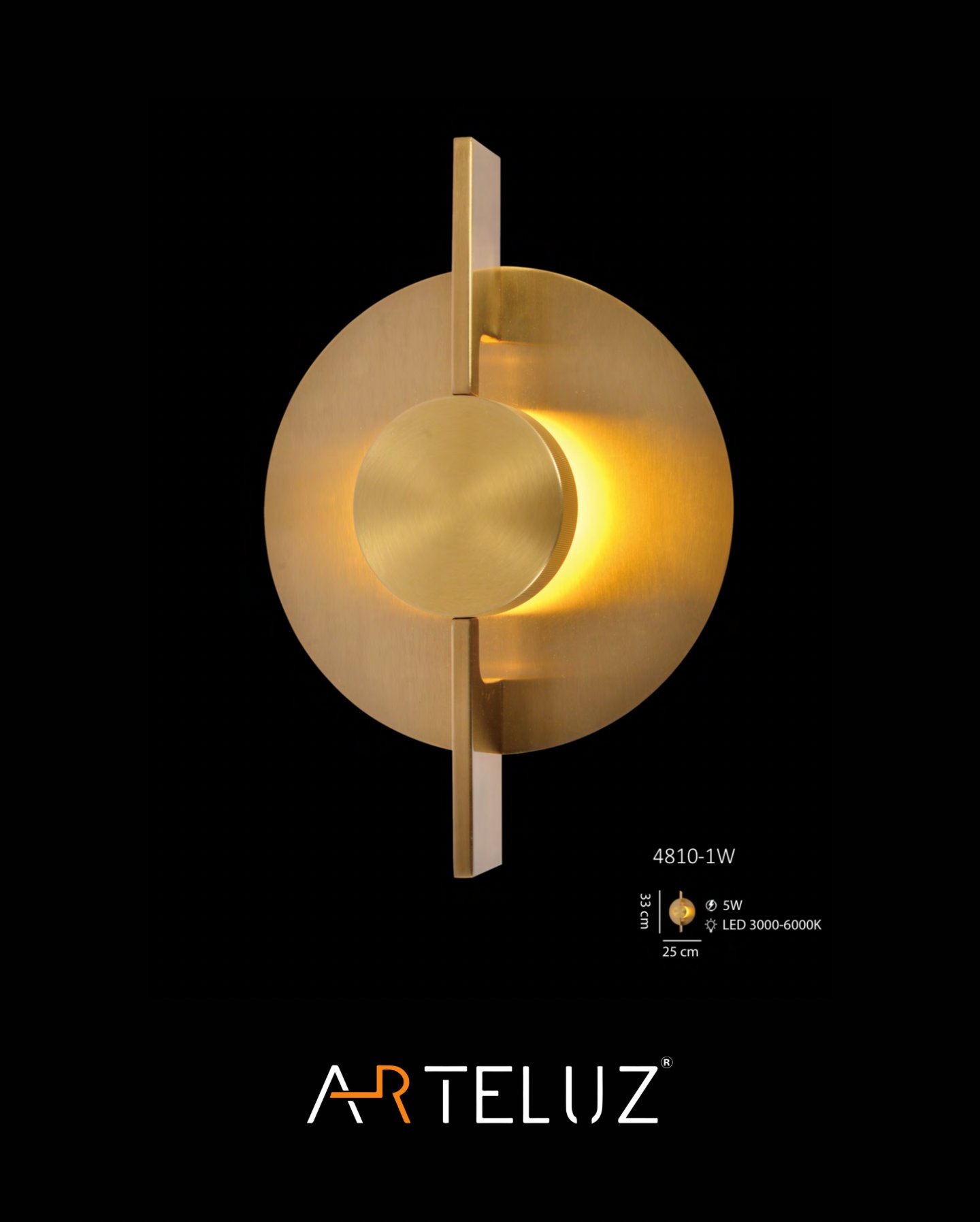 GOLDLINE MODERN APLİK (33 CM)