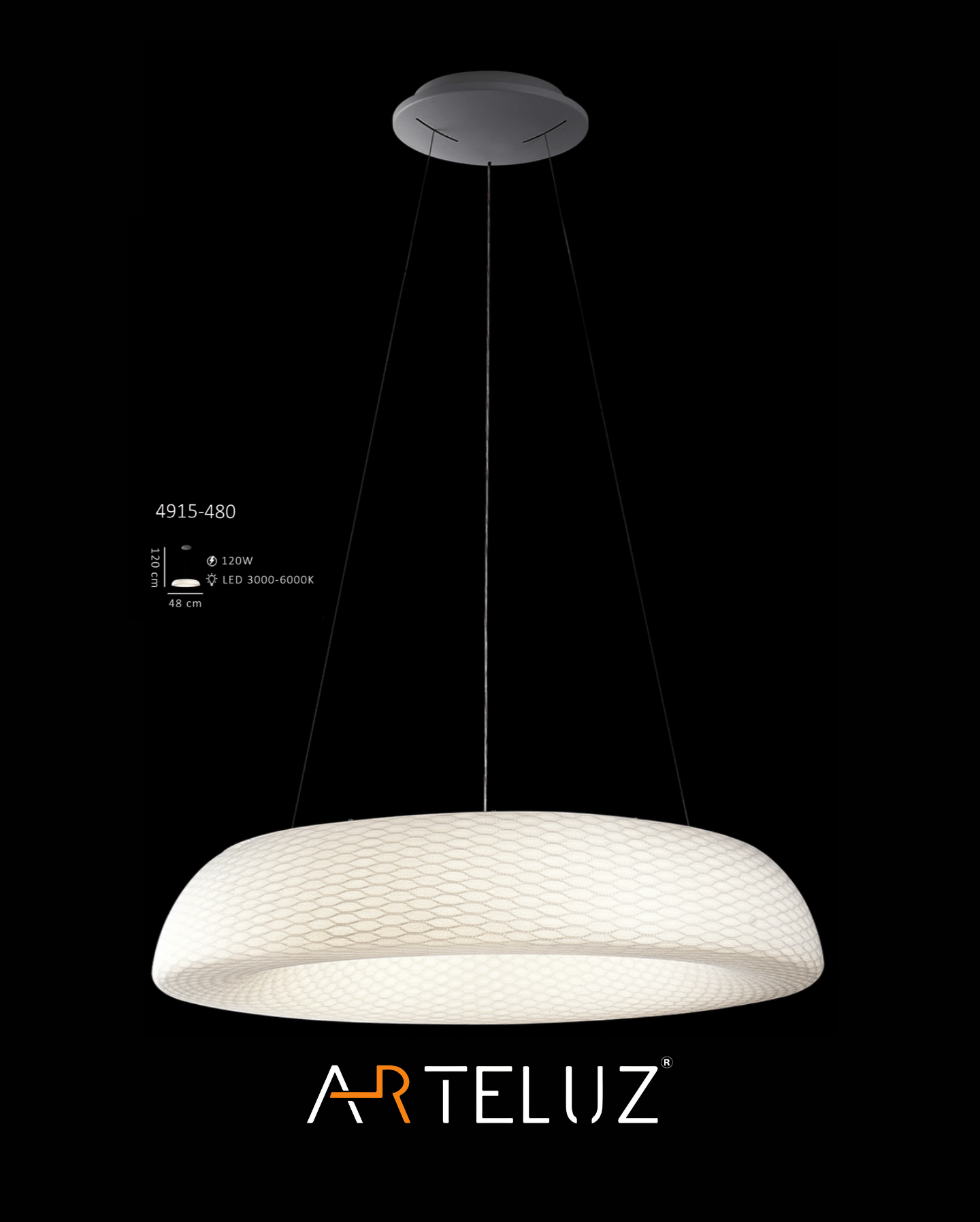HEXA SARKIT AVİZE (48 CM)