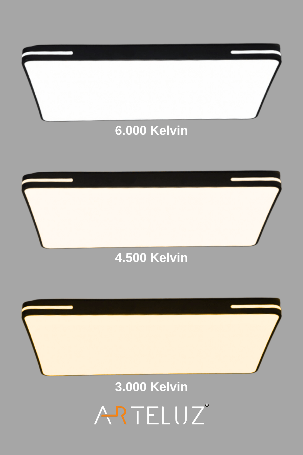 KARE MODEL MODERN PLAFONYER AVİZE (90X60 CM)