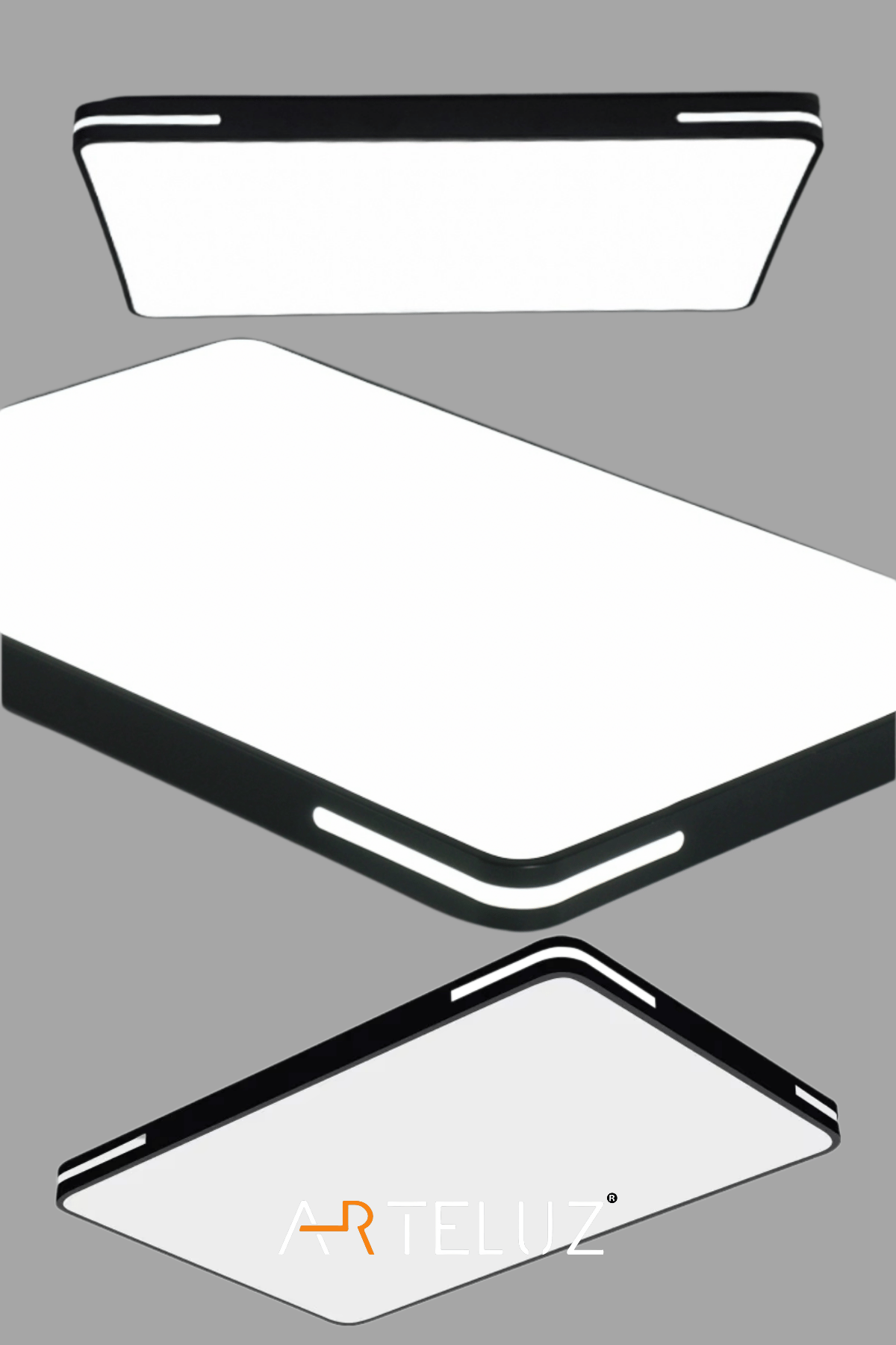 KARE MODEL MODERN PLAFONYER AVİZE (90X60 CM)