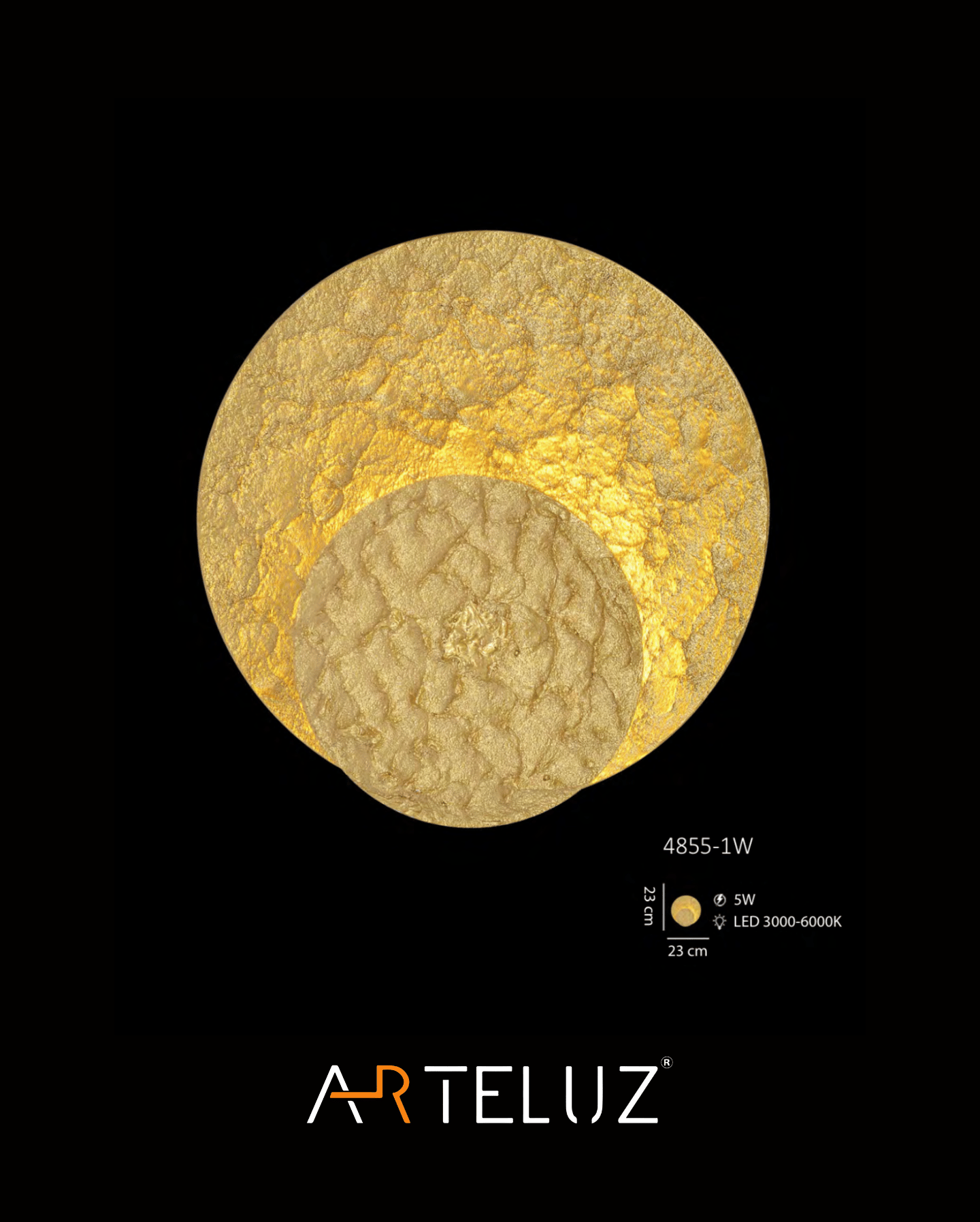 MOON CRICLES APLİK (23 CM)