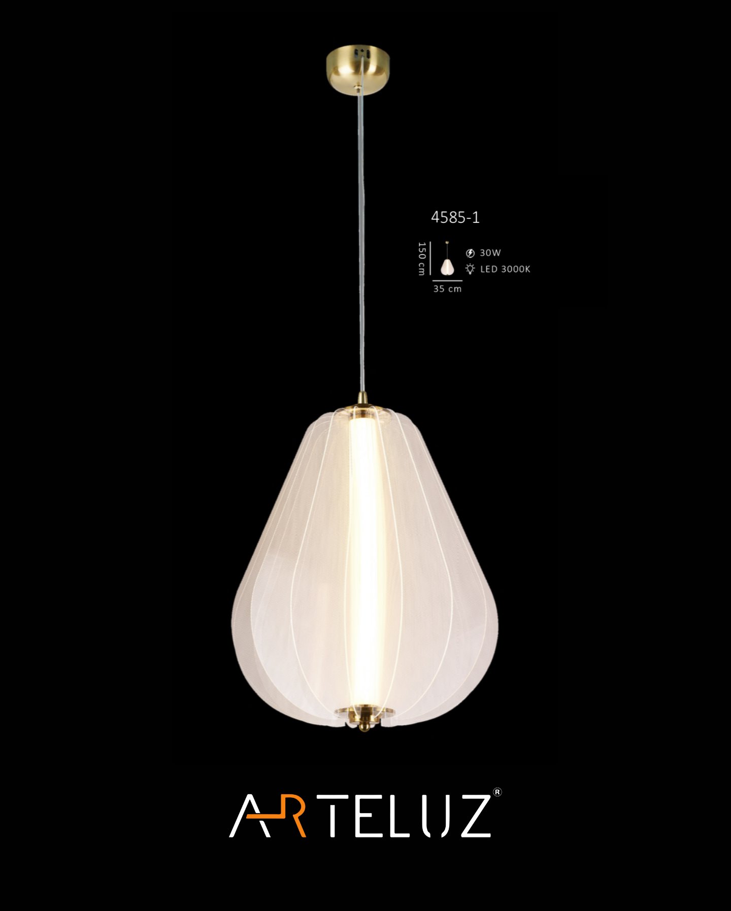 SOFTLINE DAMLA AVİZE (35 CM)