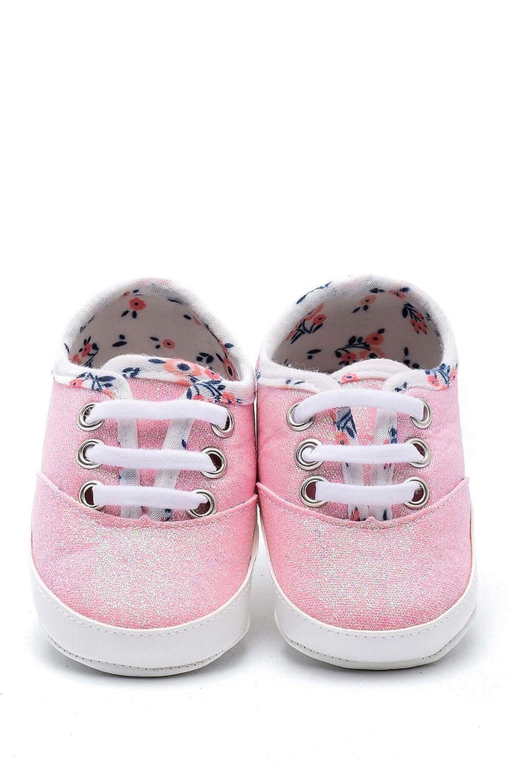 First Step Simli Patik - Pembe 8-12 Ay / No.18