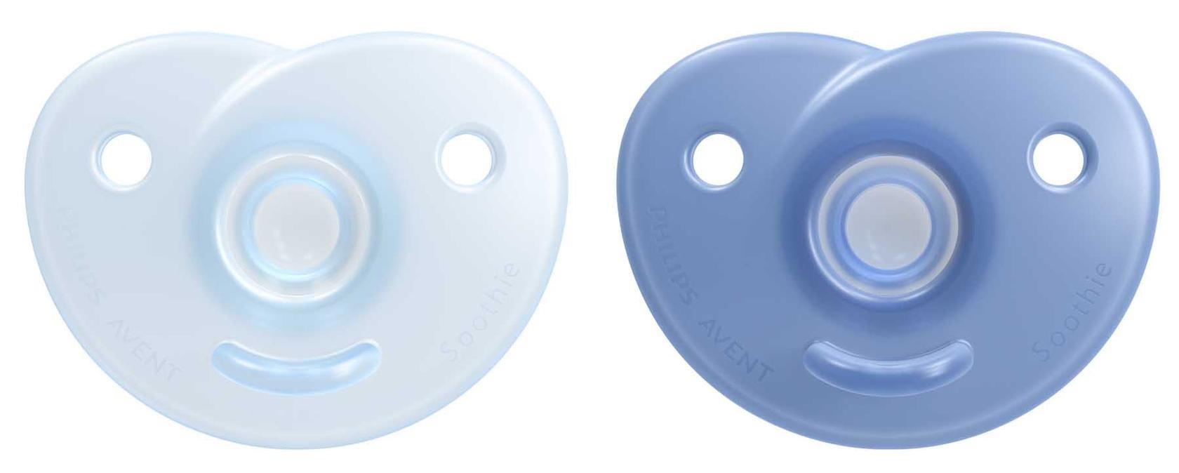 Philips Avent Soothie Ortodontik Saklama Kutulu 2li Emzik 0-6 Ay - Erkek