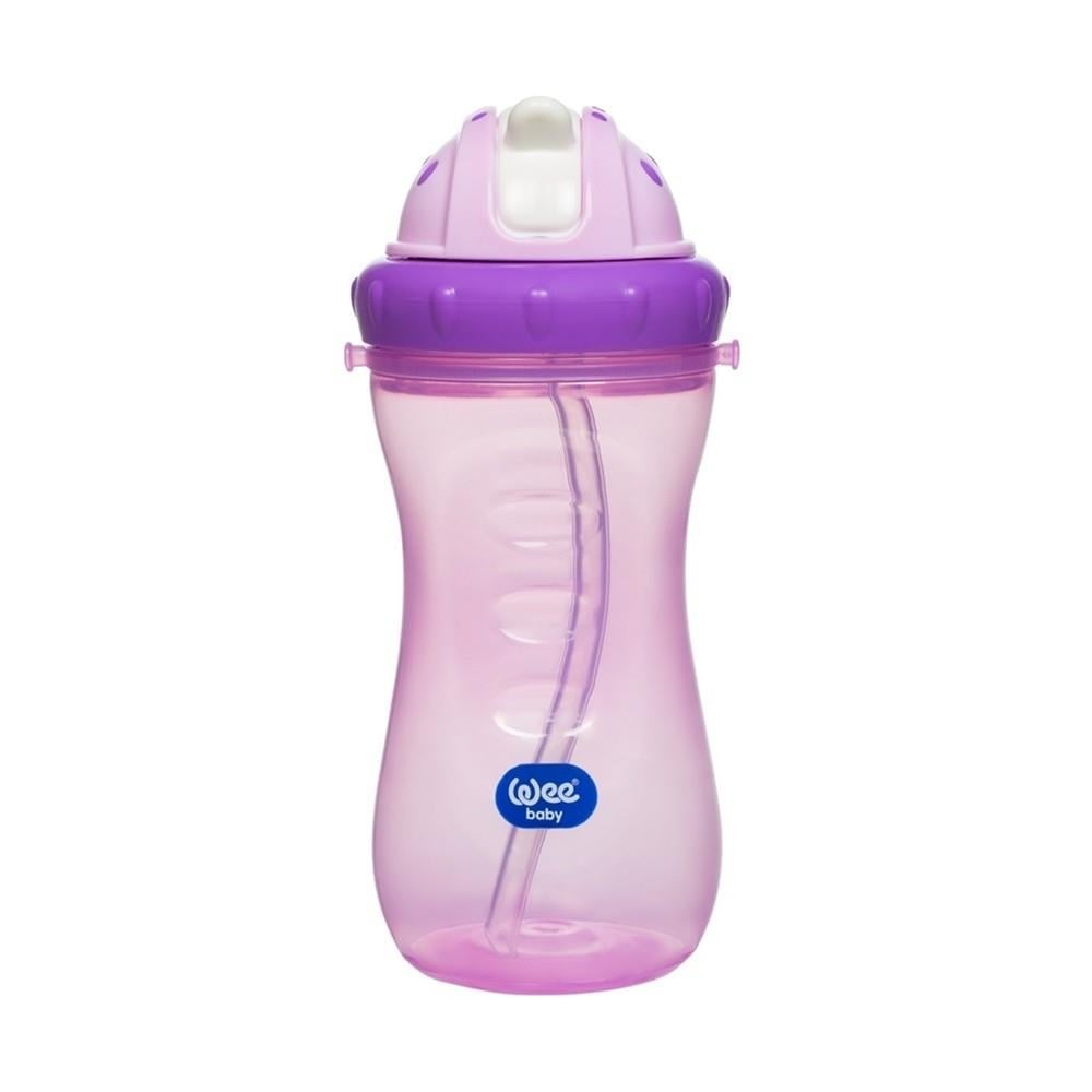 Wee Baby Pipetli Bardak 340 ml - Mor