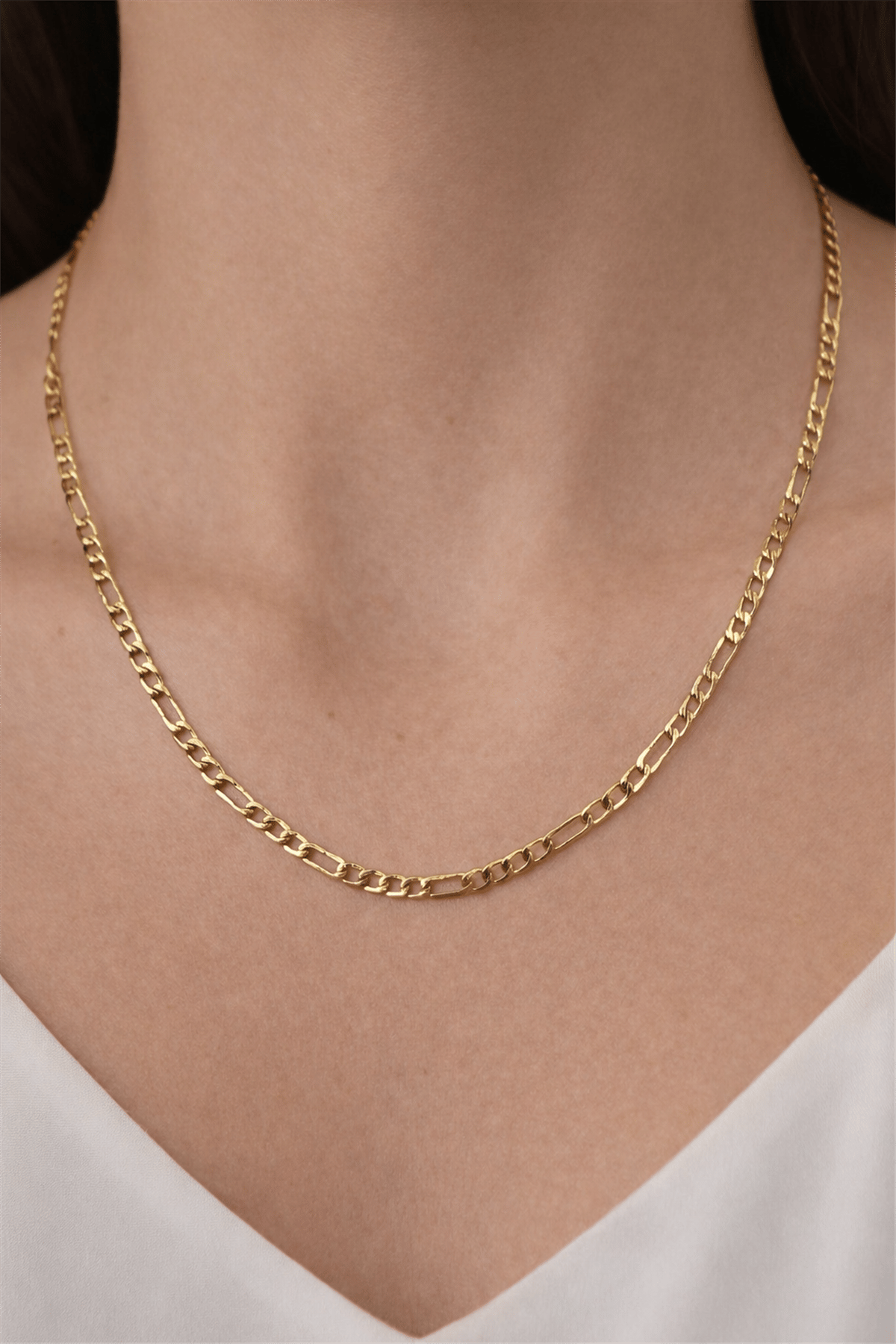 14 Ayar Gold K 60 Cm Klas Model Zincir Kolye 