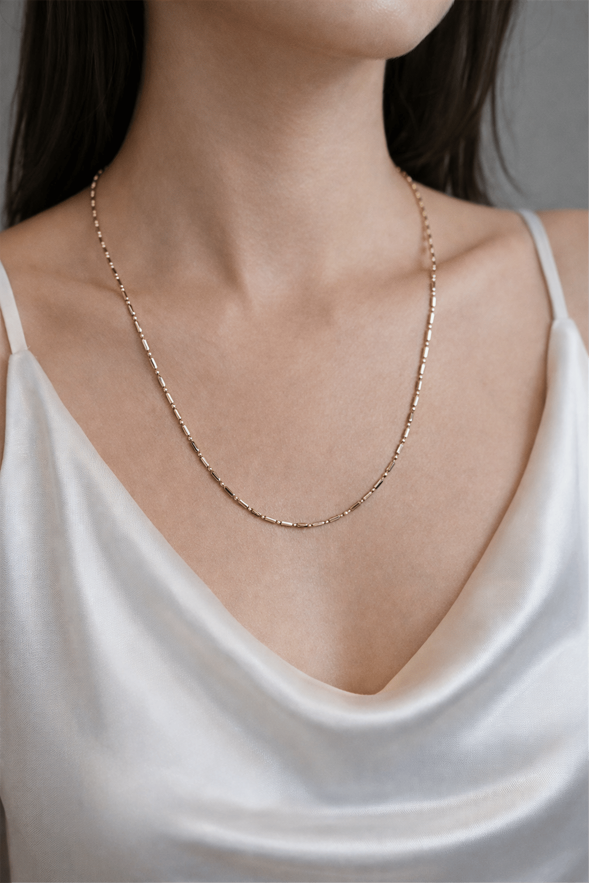 14 Ayar Gold K Genç İksir Model Kolye 