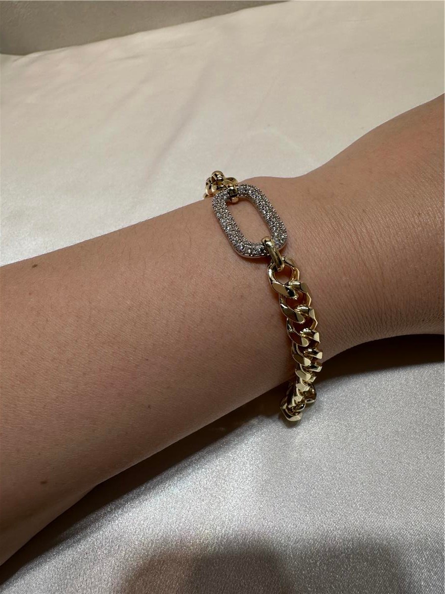 Gold Tek Halkalı Zirkon Taş 14.K