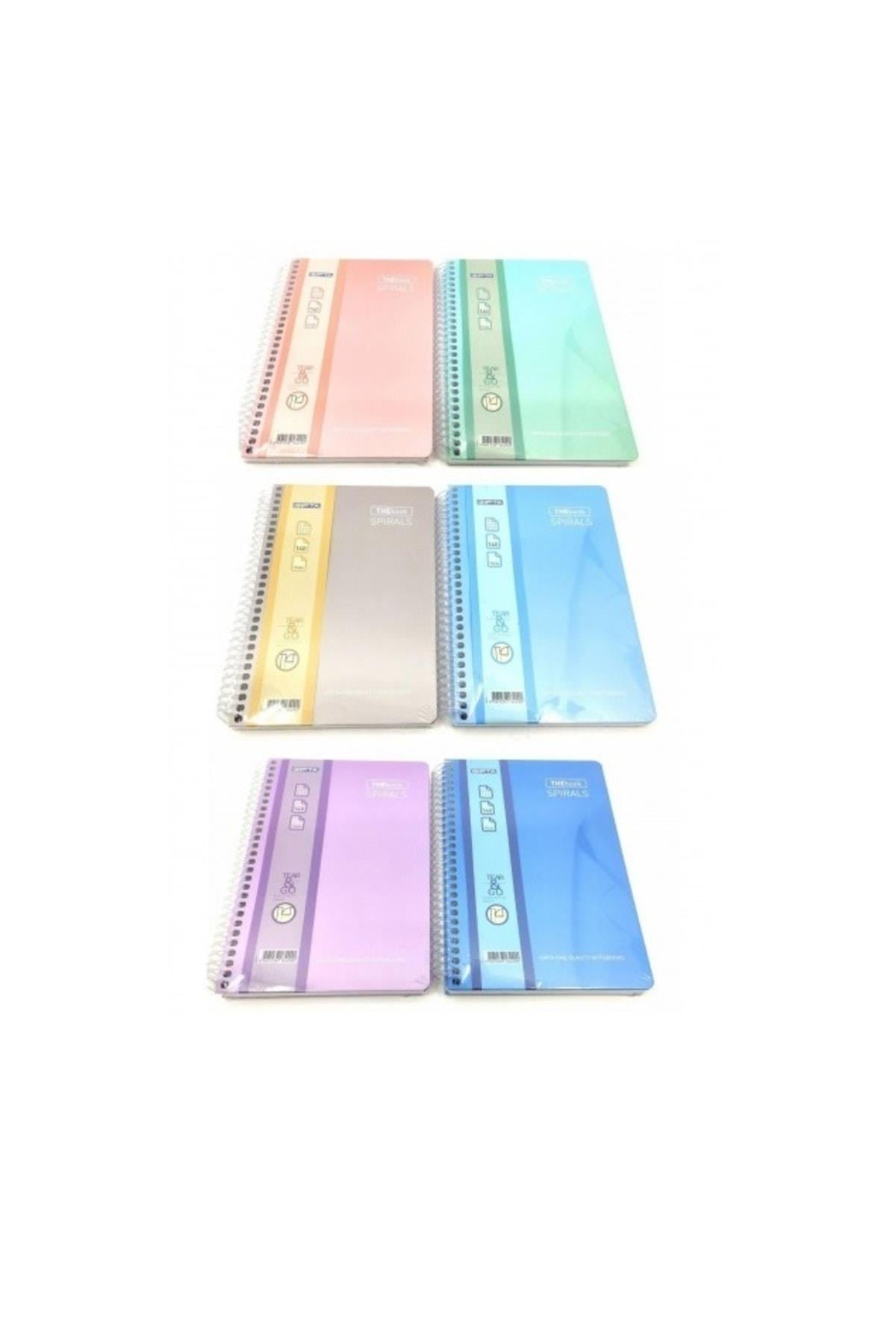 - Thebook Spiralli Sert Kapak Defter 17x24 140 Yaprak Çizgili