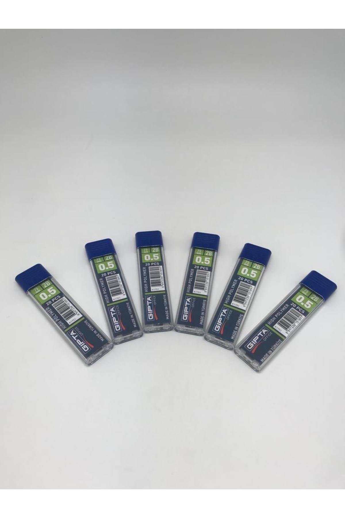0.5 2b 75mm Kalem Ucu 6'lı