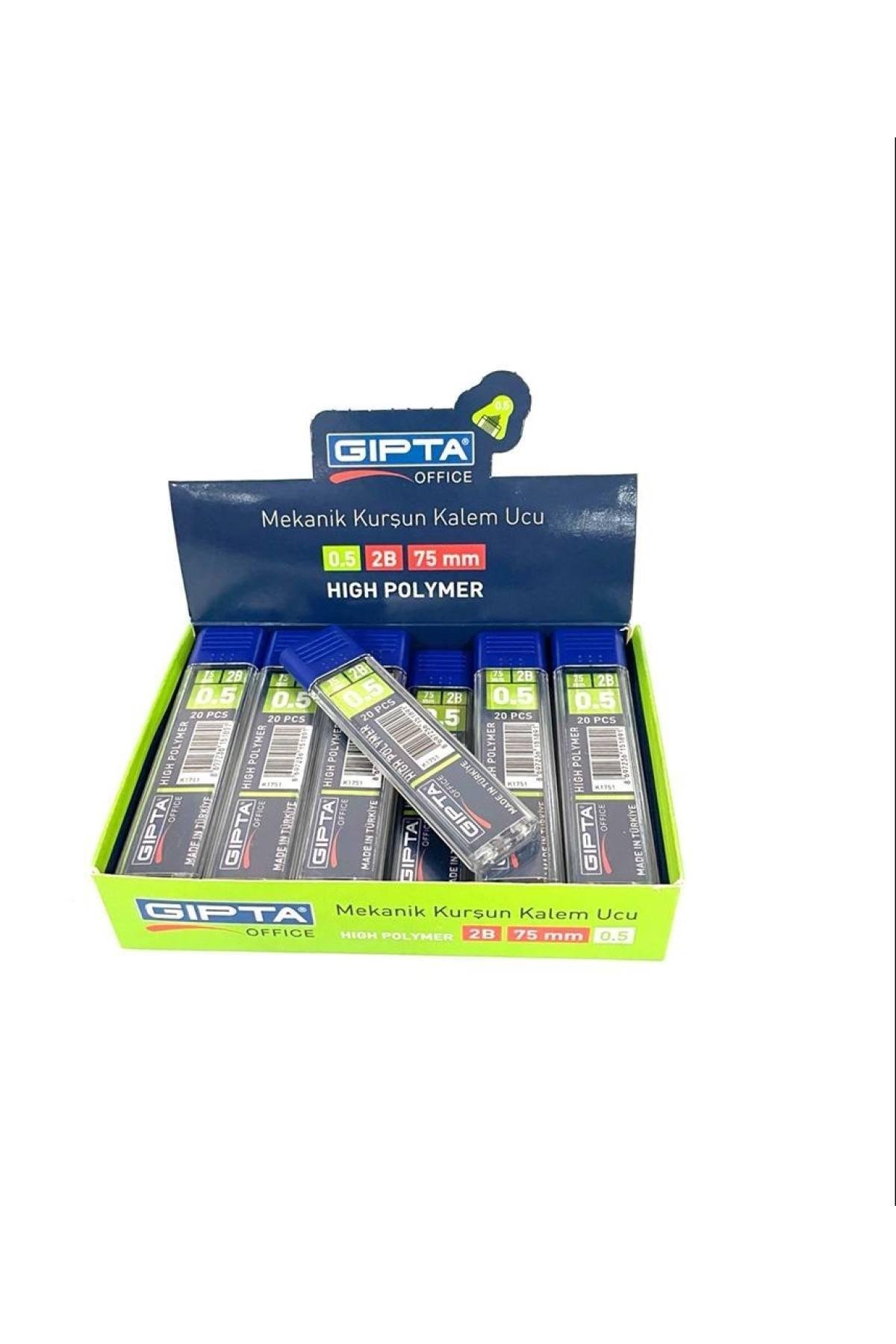 0.5 Mm 2b 75 Mm Uç 20'li Tüpte (24 Tüp-1 Paket)