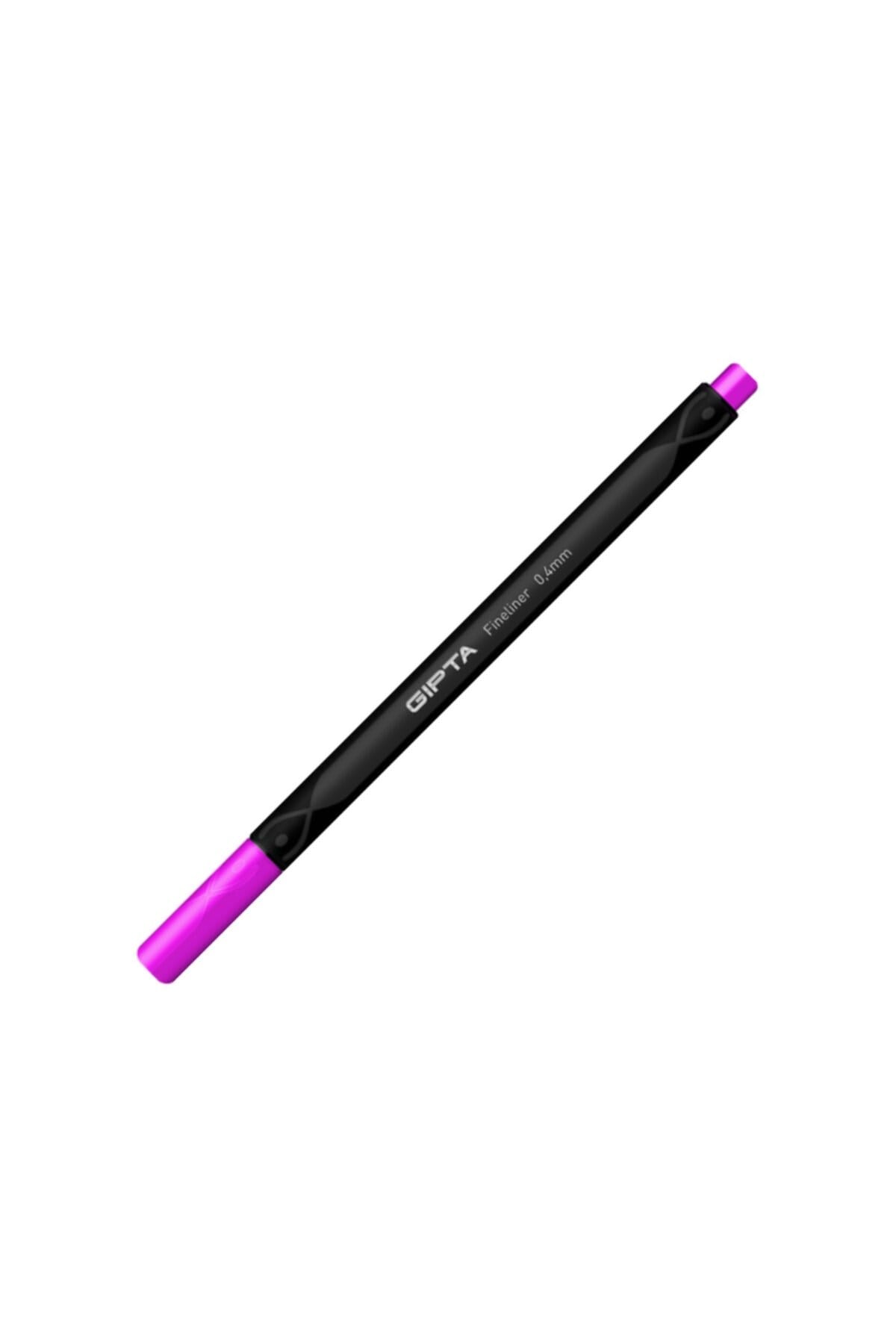 0,4 Mm Üçgen Pembe Fınelıner Kalem