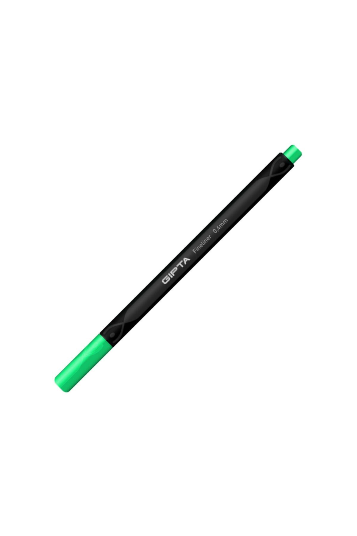 0,4 Mm Üçgen Yeşil Fınelıner Kalem