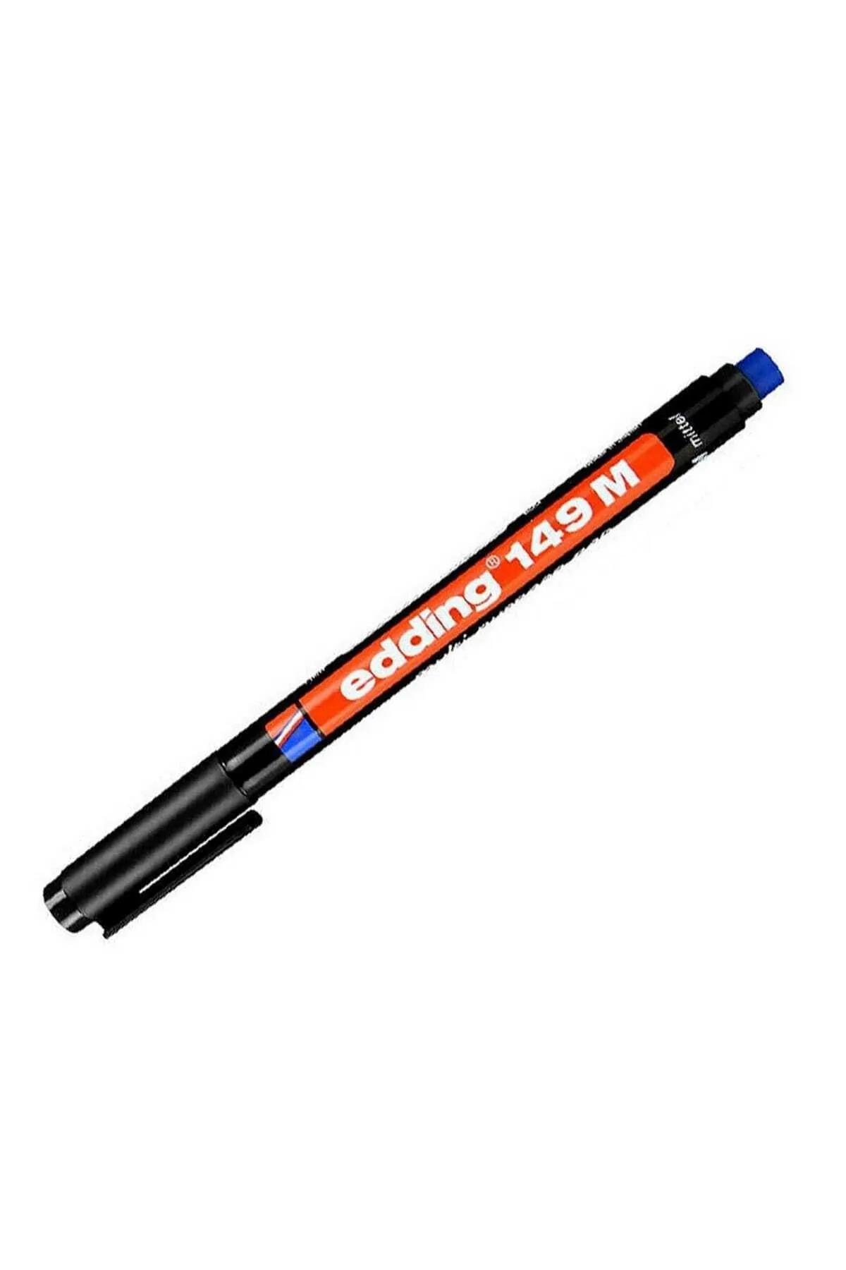 149 M 1.0mm Silgili Permanent Asetat Kalemi Siyah (1 adet)