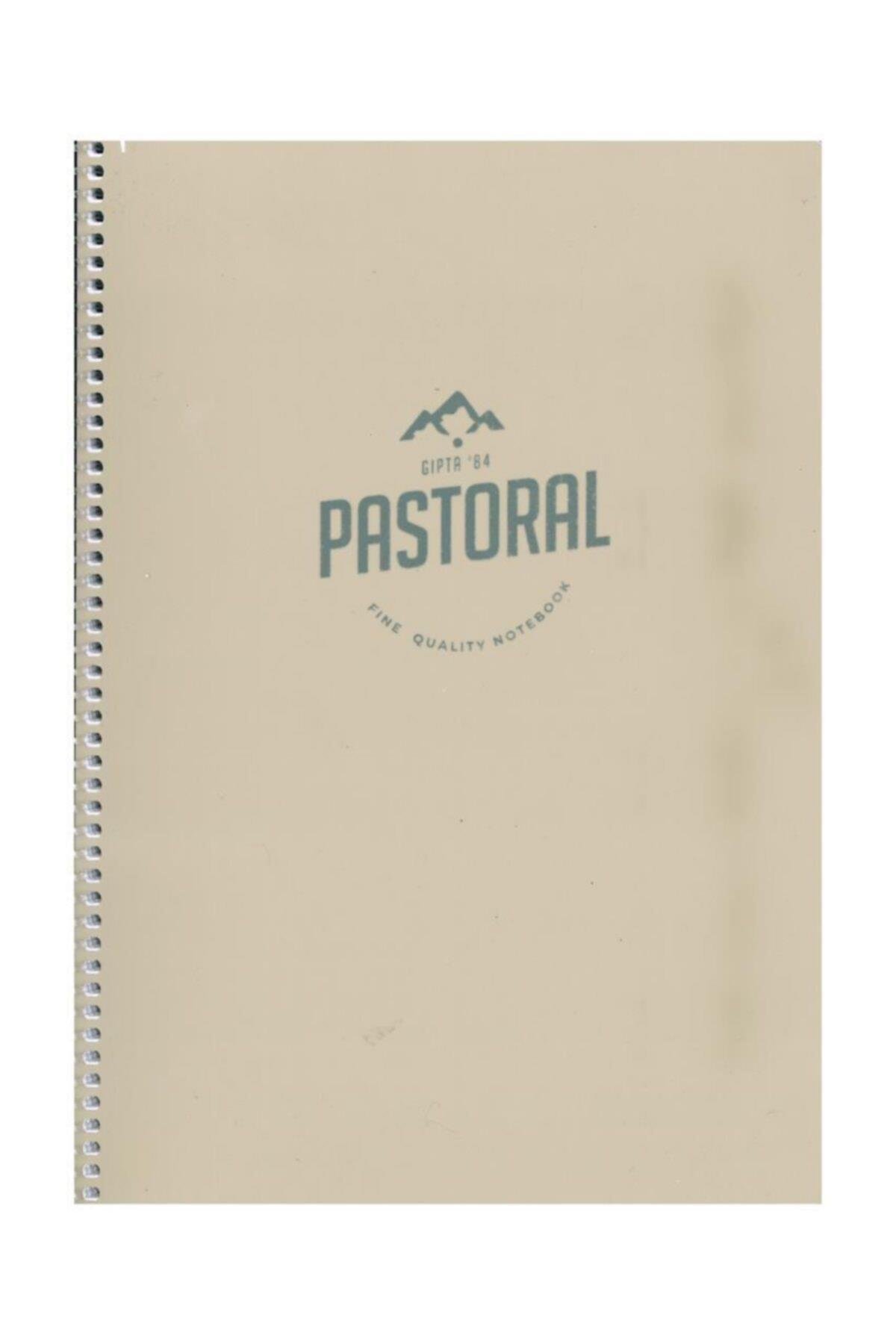 17x24 Cm Defter 72 Yp. Çizgili Spr. Pp. Kpk. Kahve Pastoral