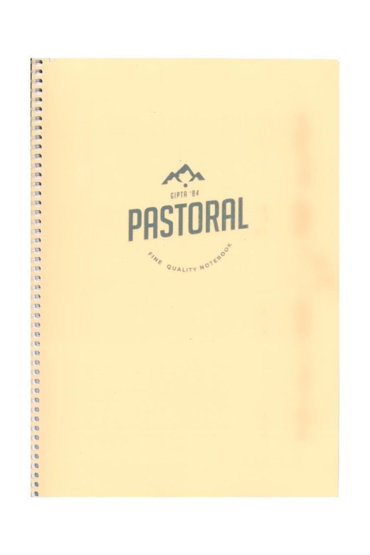 17x24 Cm Defter 72 Yp. Çizgili Spr. Pp. Kpk. Krem Pastoral