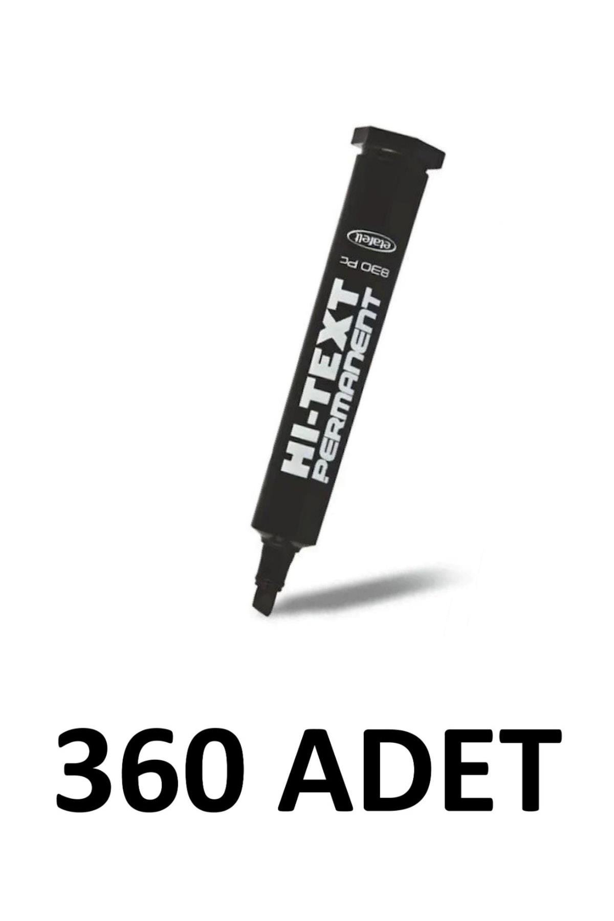 360 Adet 830pc Kesik Uç Permanent Kalem Koli Kalemi Siyah
