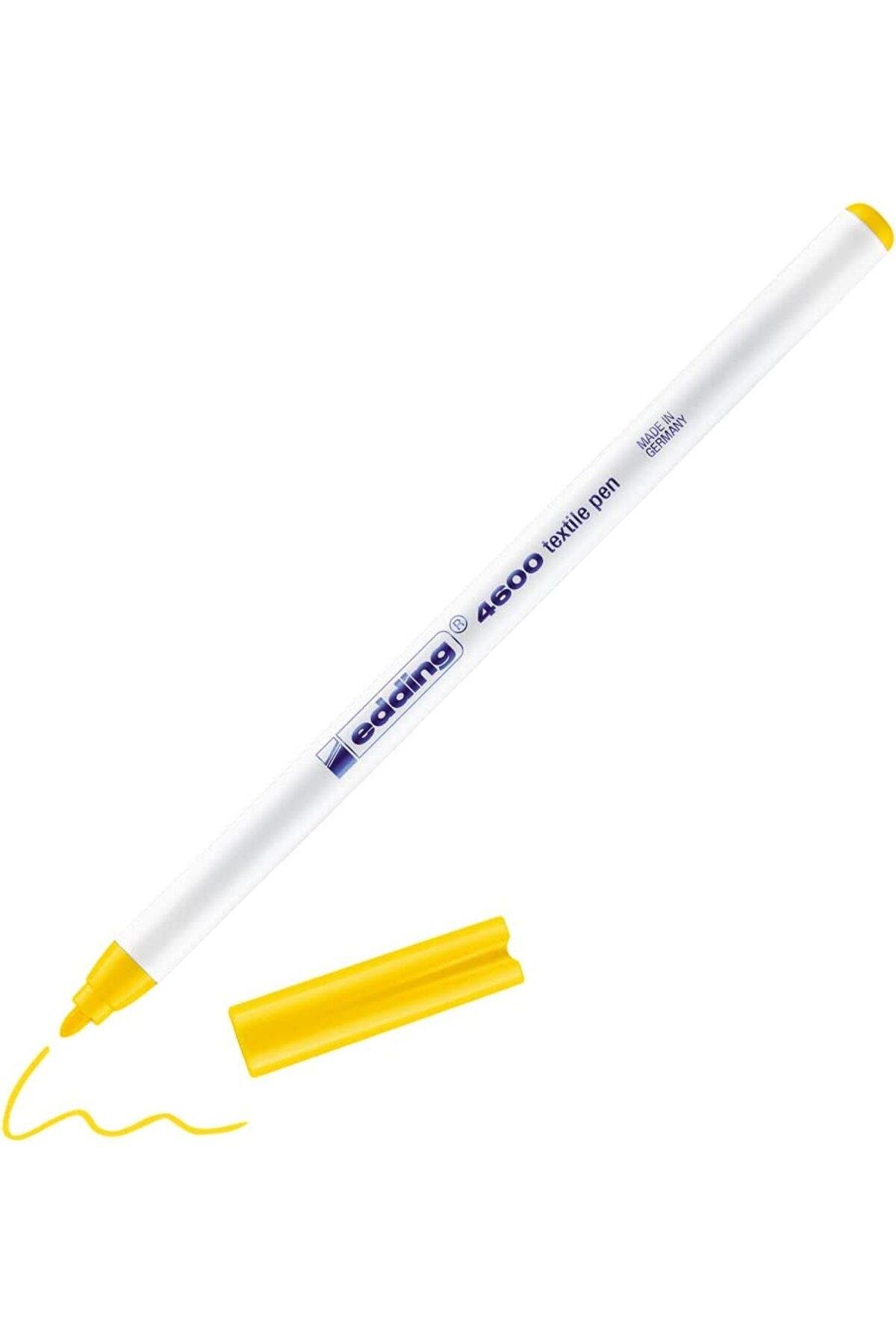 4600 1.0mm Tekstil Kumaş Kalemi Sarı / 005