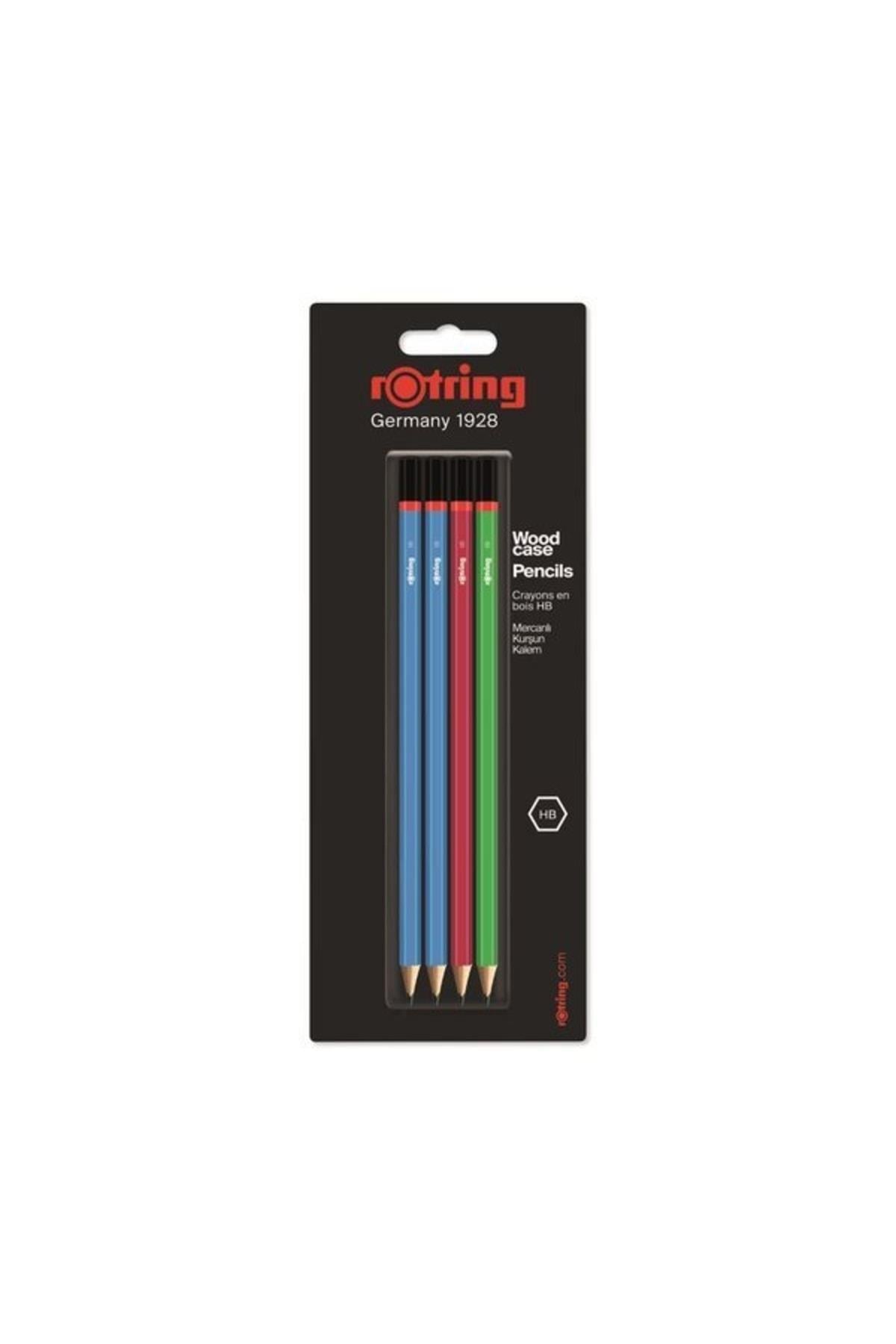 4'lü Blister Neon Kurşun Kalem