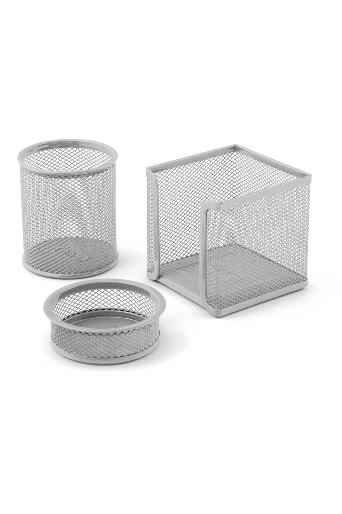 505 Perfore A Üstü 3'lü Set Silver
