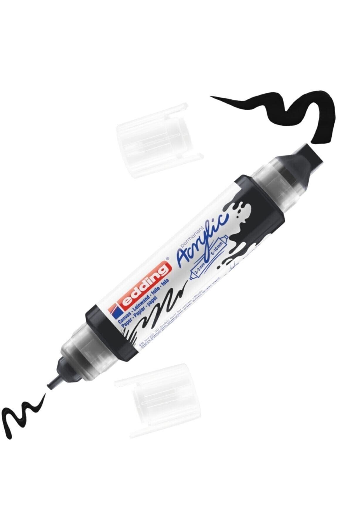 5400 Akrilik 3d Double Liner 2-3, 5-10 Mm 2 Başlık - Siyah