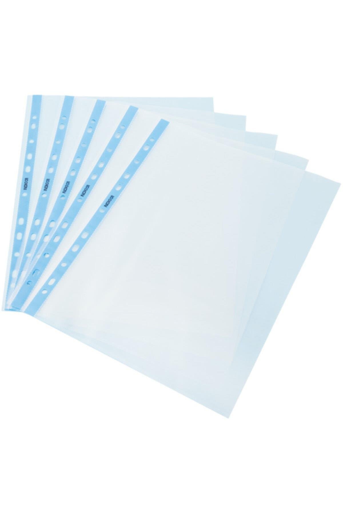A-4 Poşet Dosya Kristal Mavi 100 Lü 4830cr (1 Paket 100 Adet)