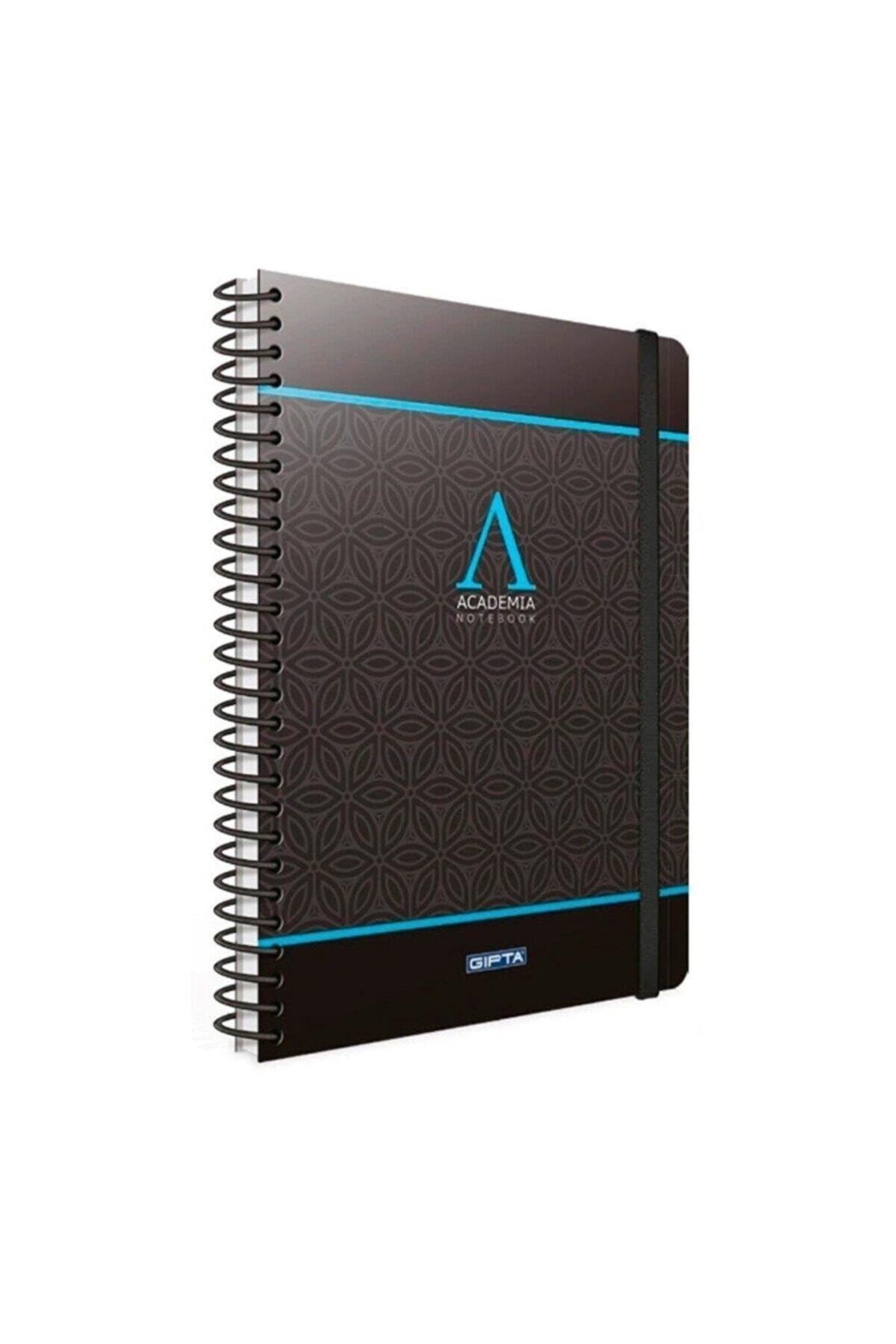 Academıa Spiral Sert Kapak Defter (a4) 120 Yaprak ( Çizgili )