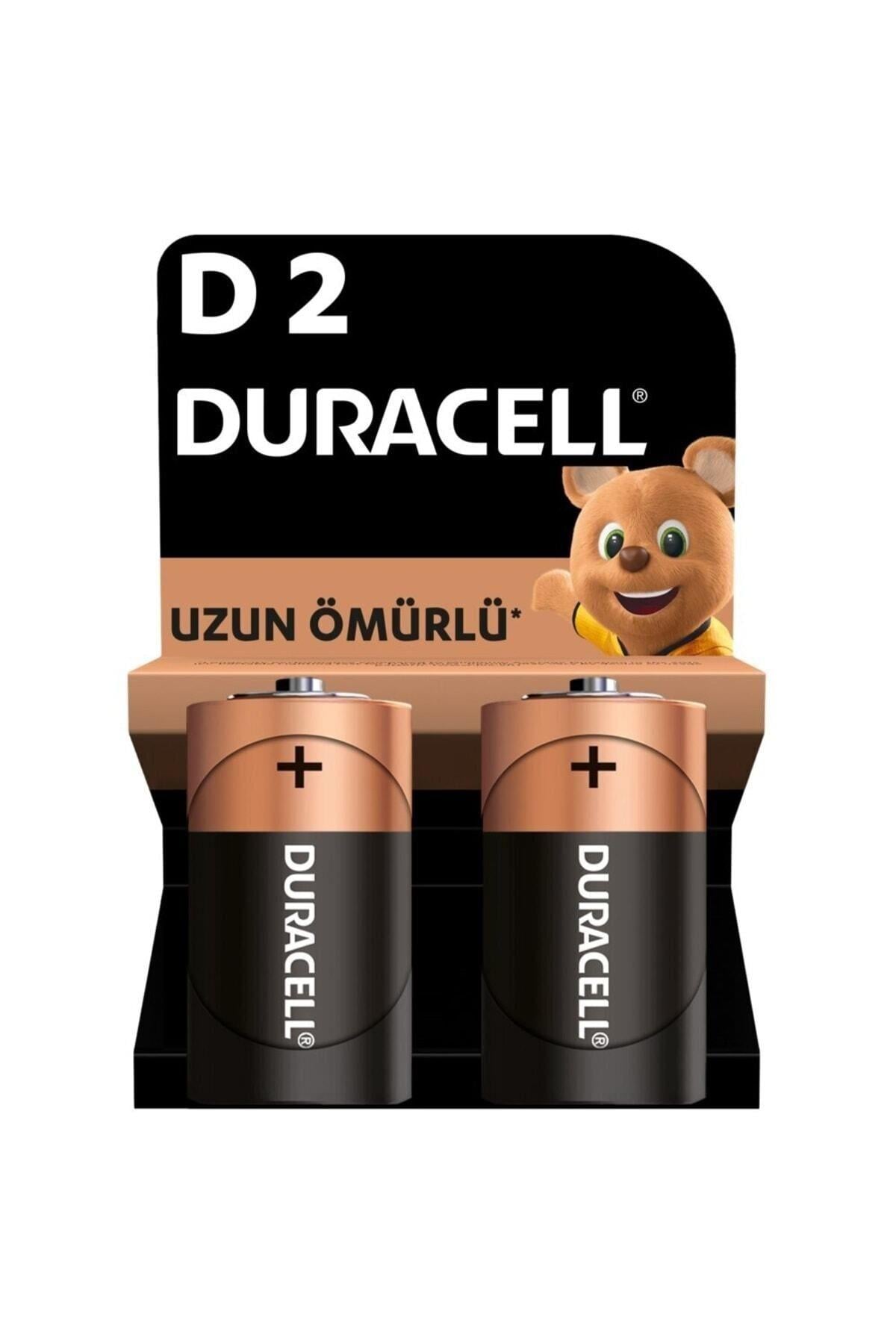 Alkalin Dx2 Büyük Boy Piller 2 Adet 1,5V